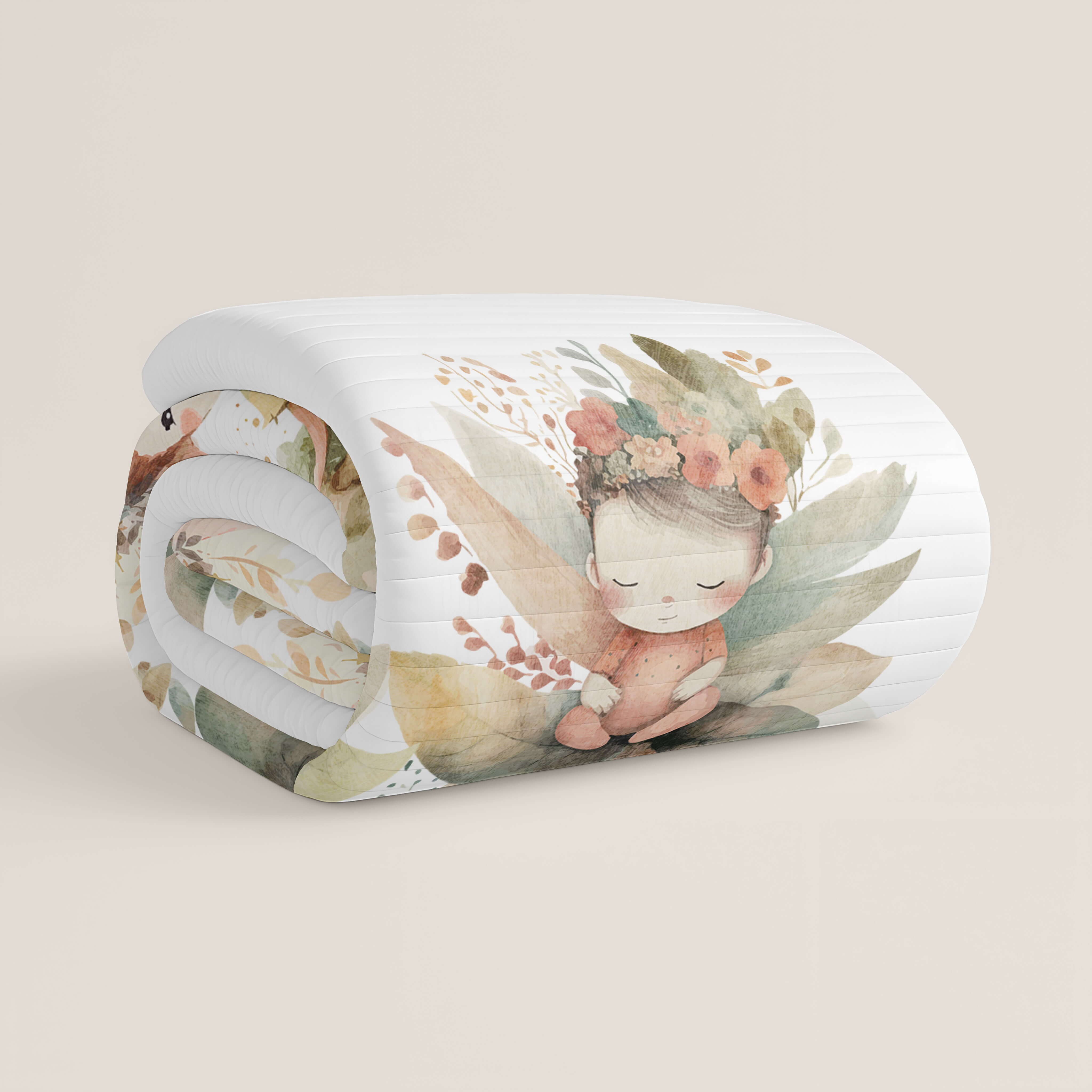 COLCHA BOUTI ESTAMPADA INFANTIL FALA