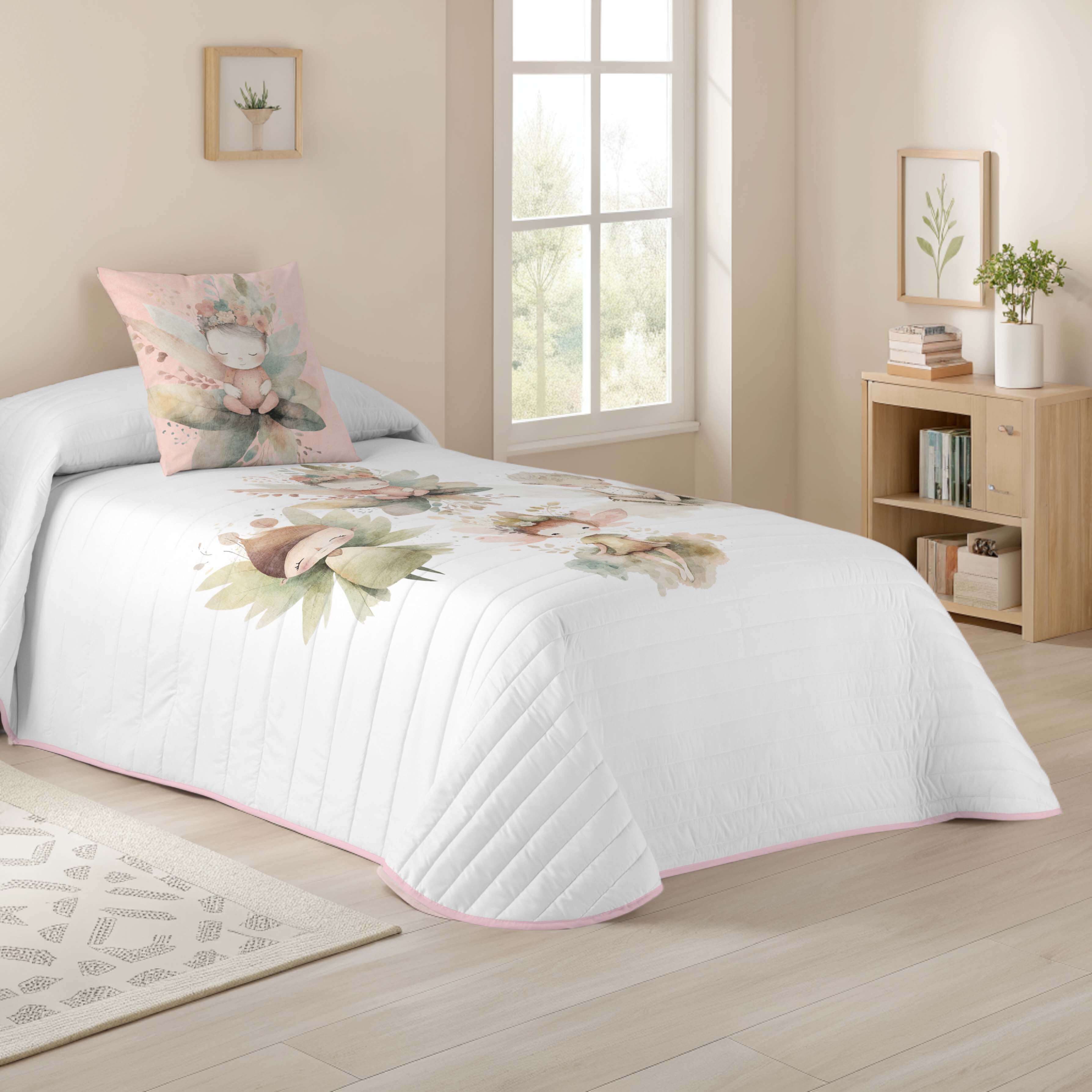 COLCHA BOUTI ESTAMPADA INFANTIL FALA