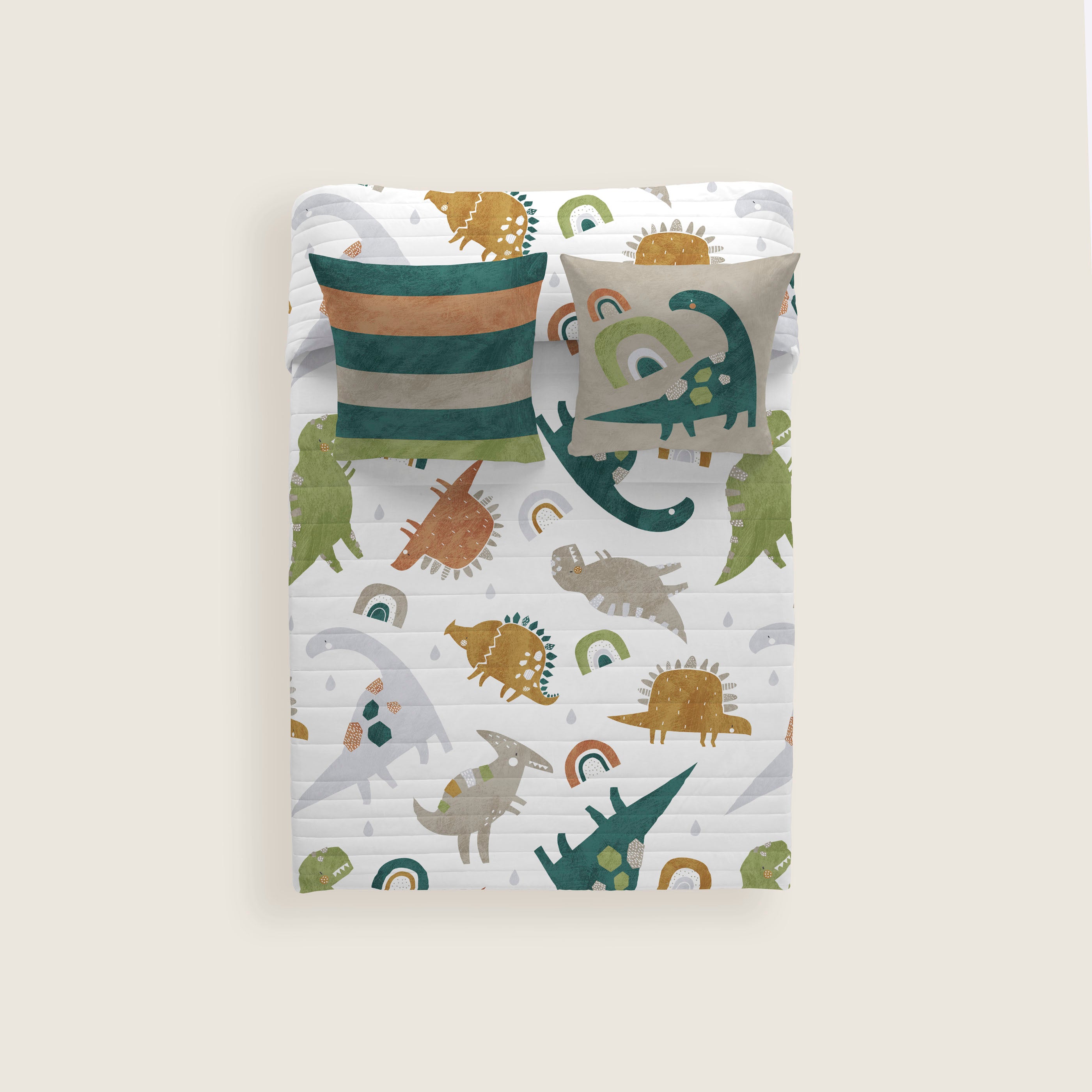 COLCHA BOUTI ESTAMPADA INFANTIL SAURIO