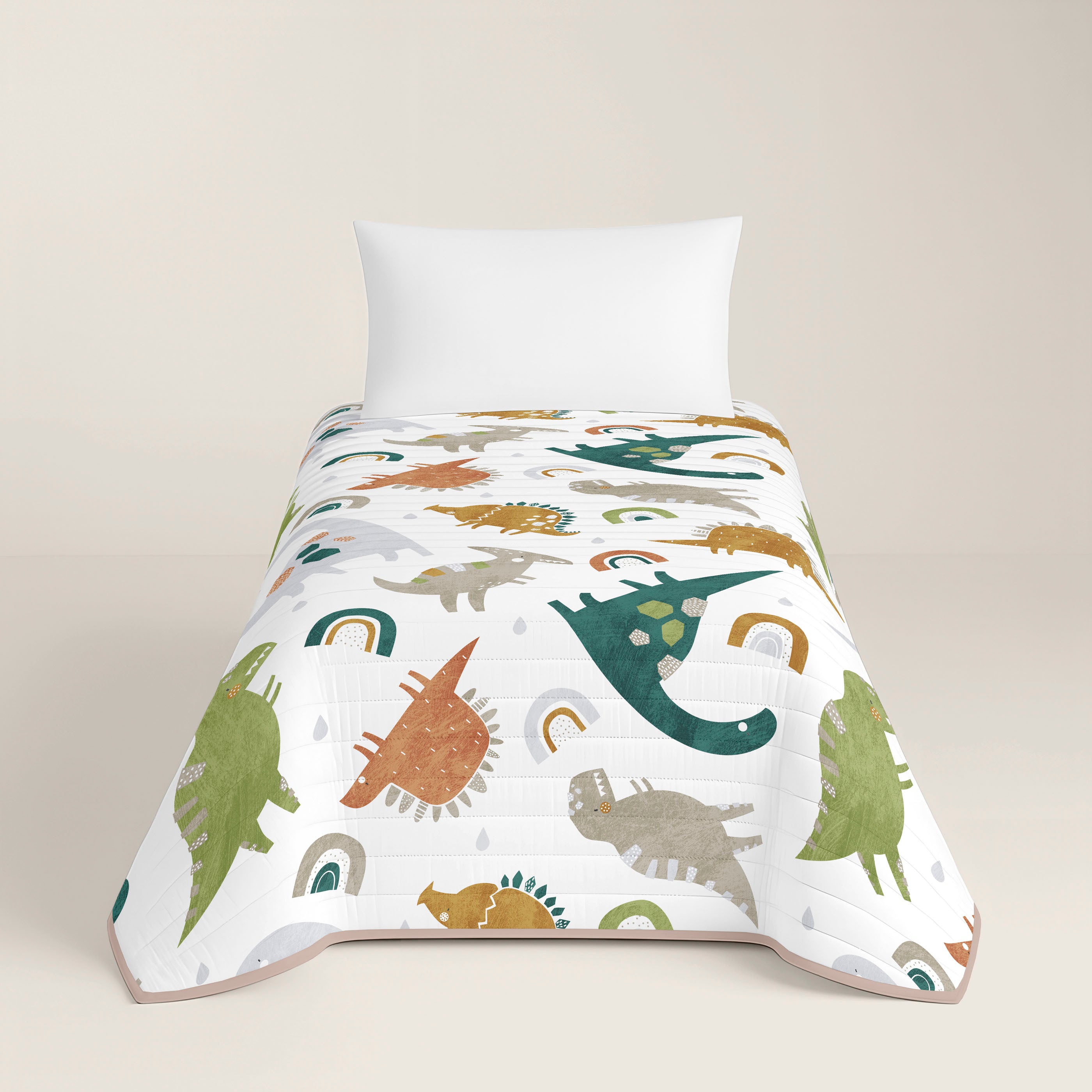 COLCHA BOUTI ESTAMPADA INFANTIL SAURIO