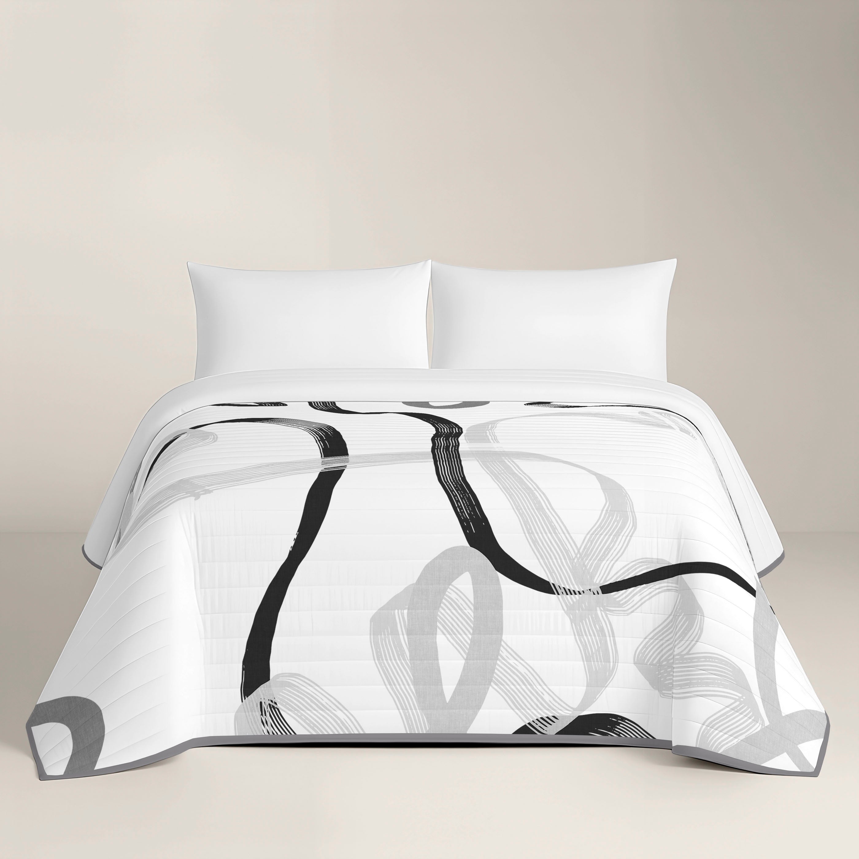 COLCHA BOUTI ESTAMPADA RIBBON