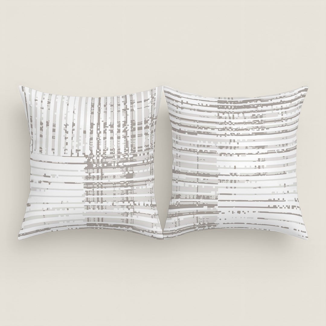 FUNDA DE COJÍN ESTAMPADO TEXTURE 100% ALGODÓN