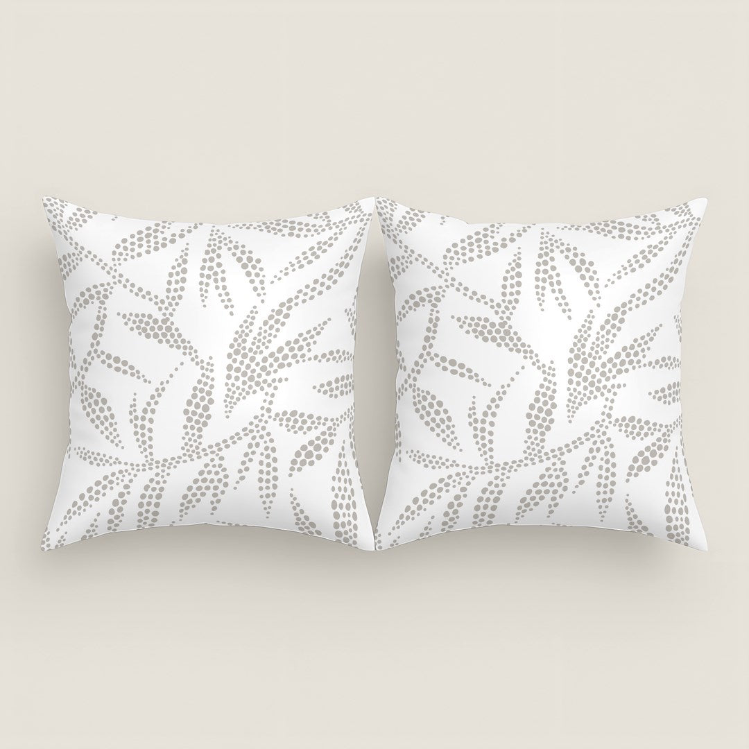 FUNDA DE COJÍN WAKIA STONE 100% ALGODÓN