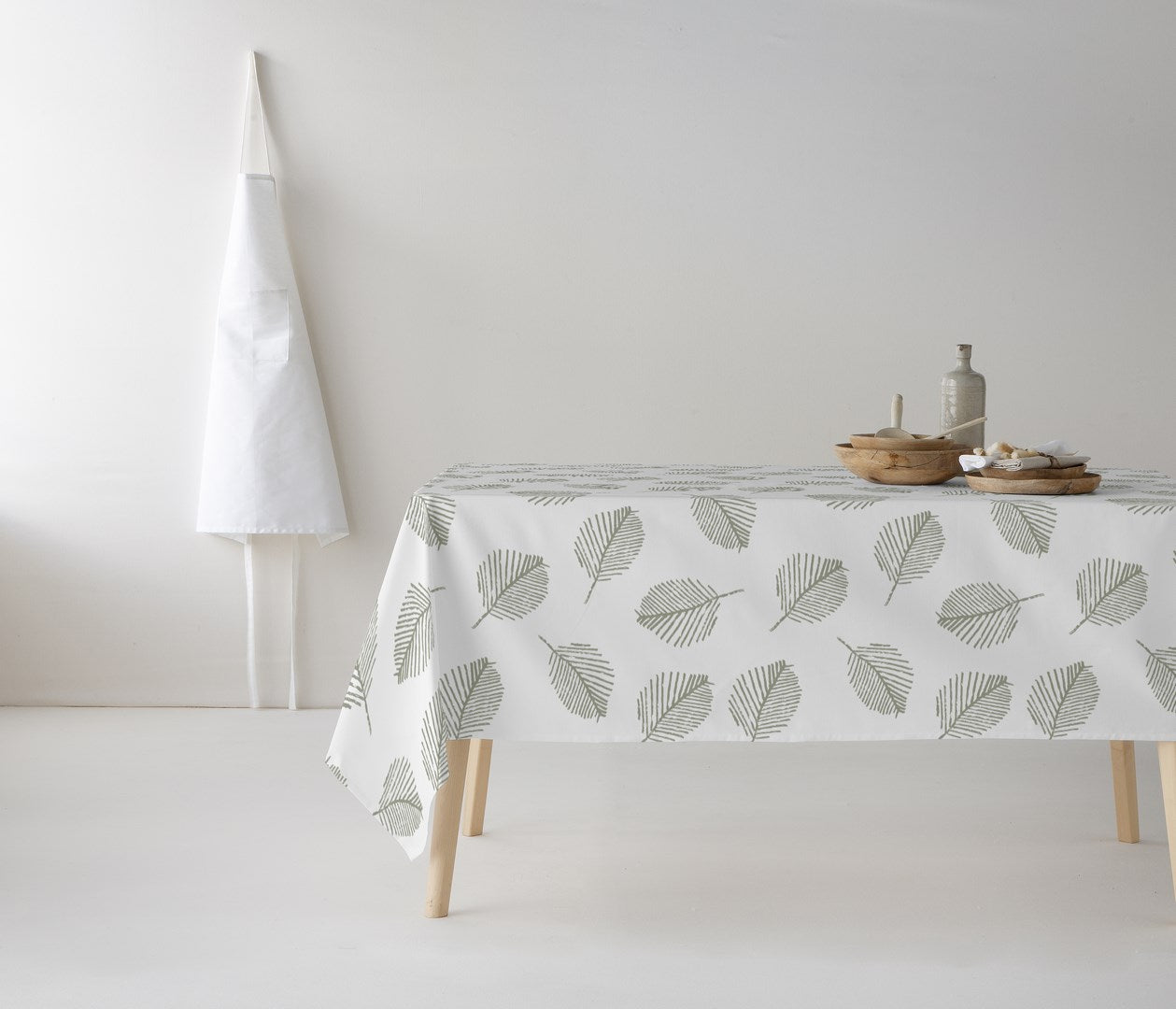 MANTEL ESTAMPADO ANTIMANCHAS JAHO SAGE