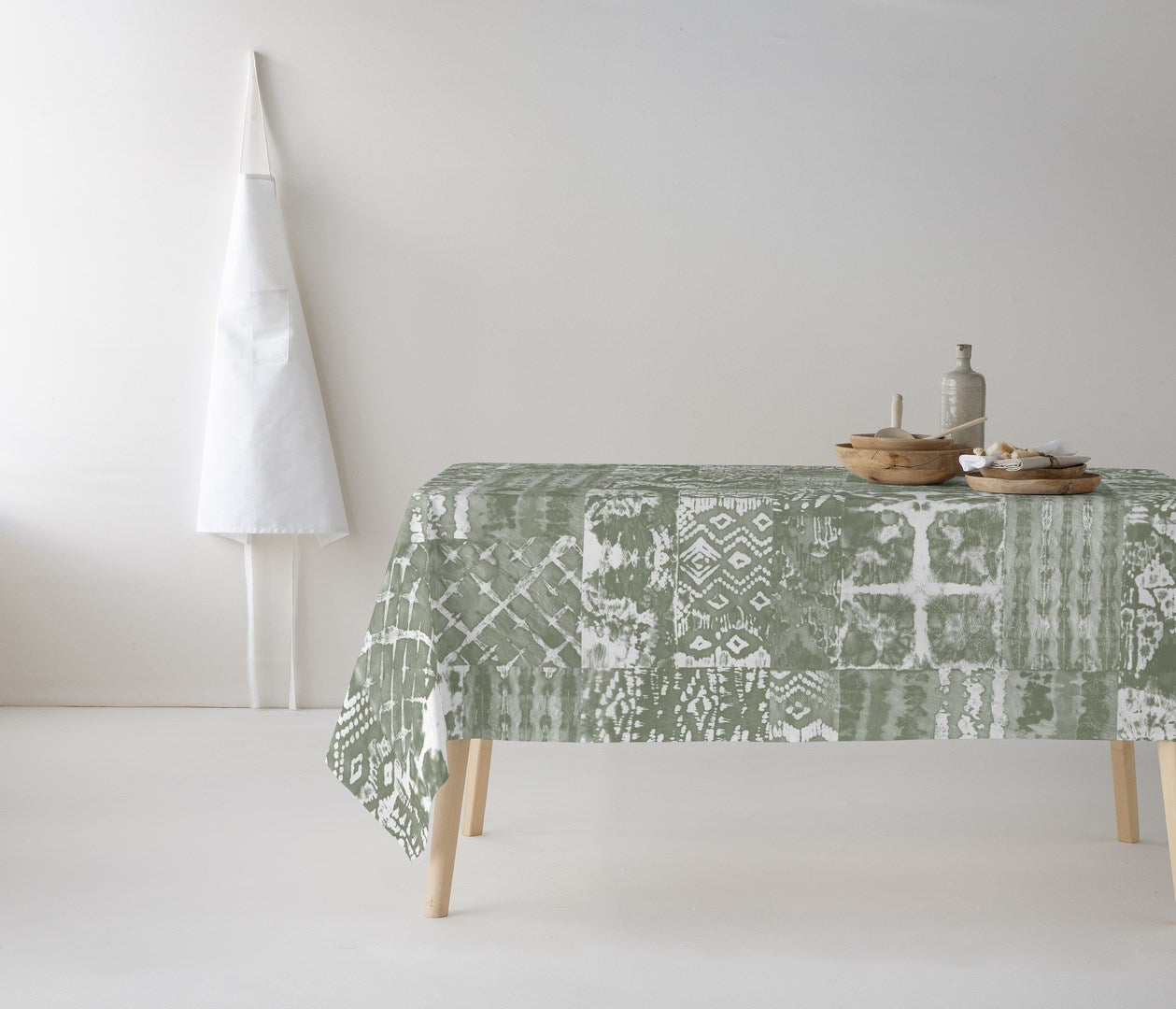 MANTEL ESTAMPADO ANTIMANCHAS MIVE SAGE