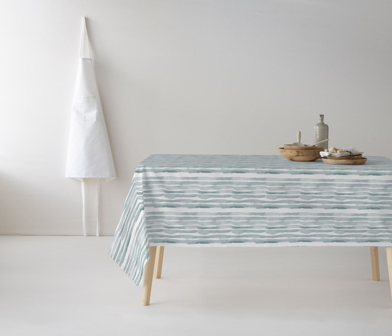 MANTEL ESTAMPADO ANTIMANCHAS RAYAS DGRADE