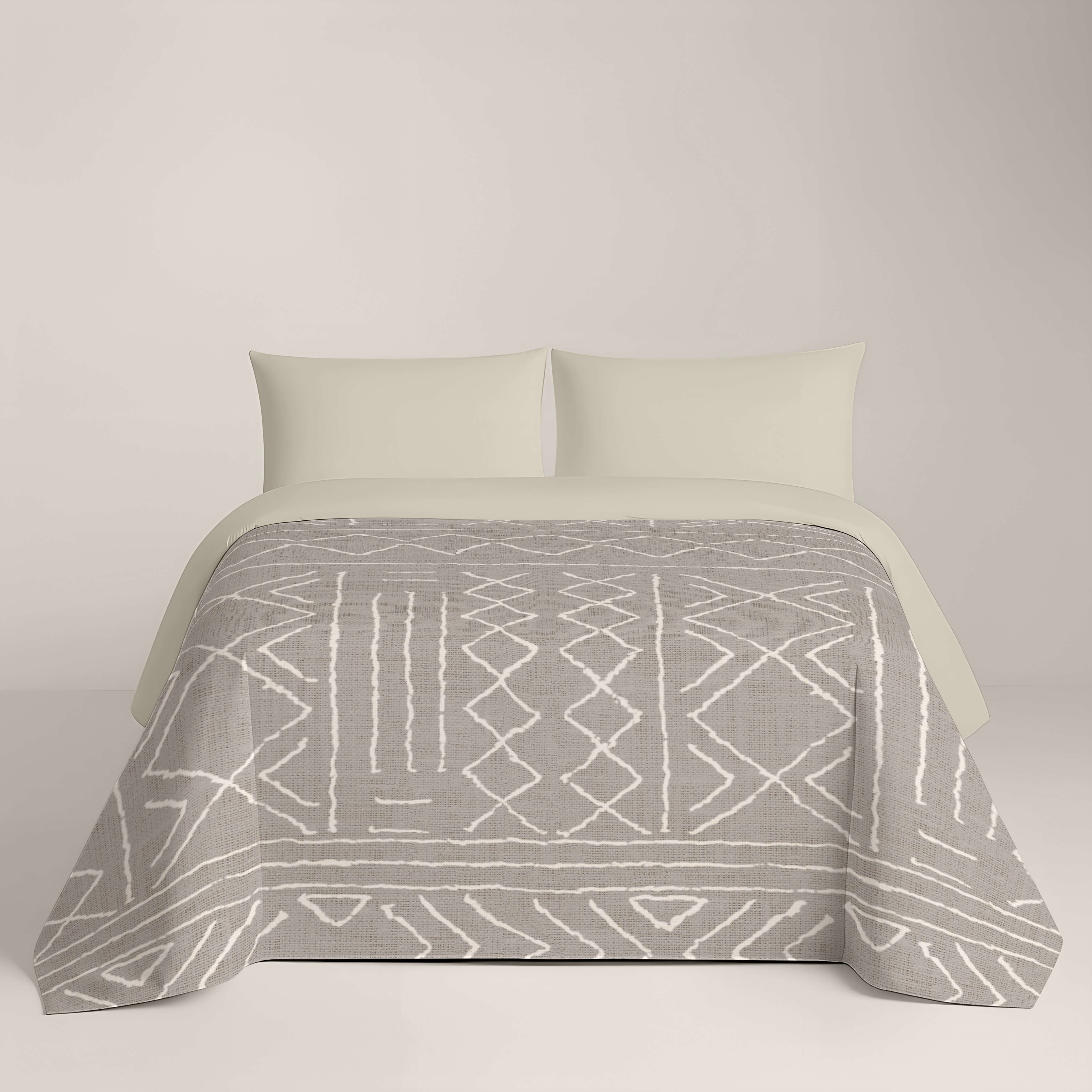 FUNDA NÓRDICA ESTAMPADA NAUEK LINEN 100% ALGODÓN