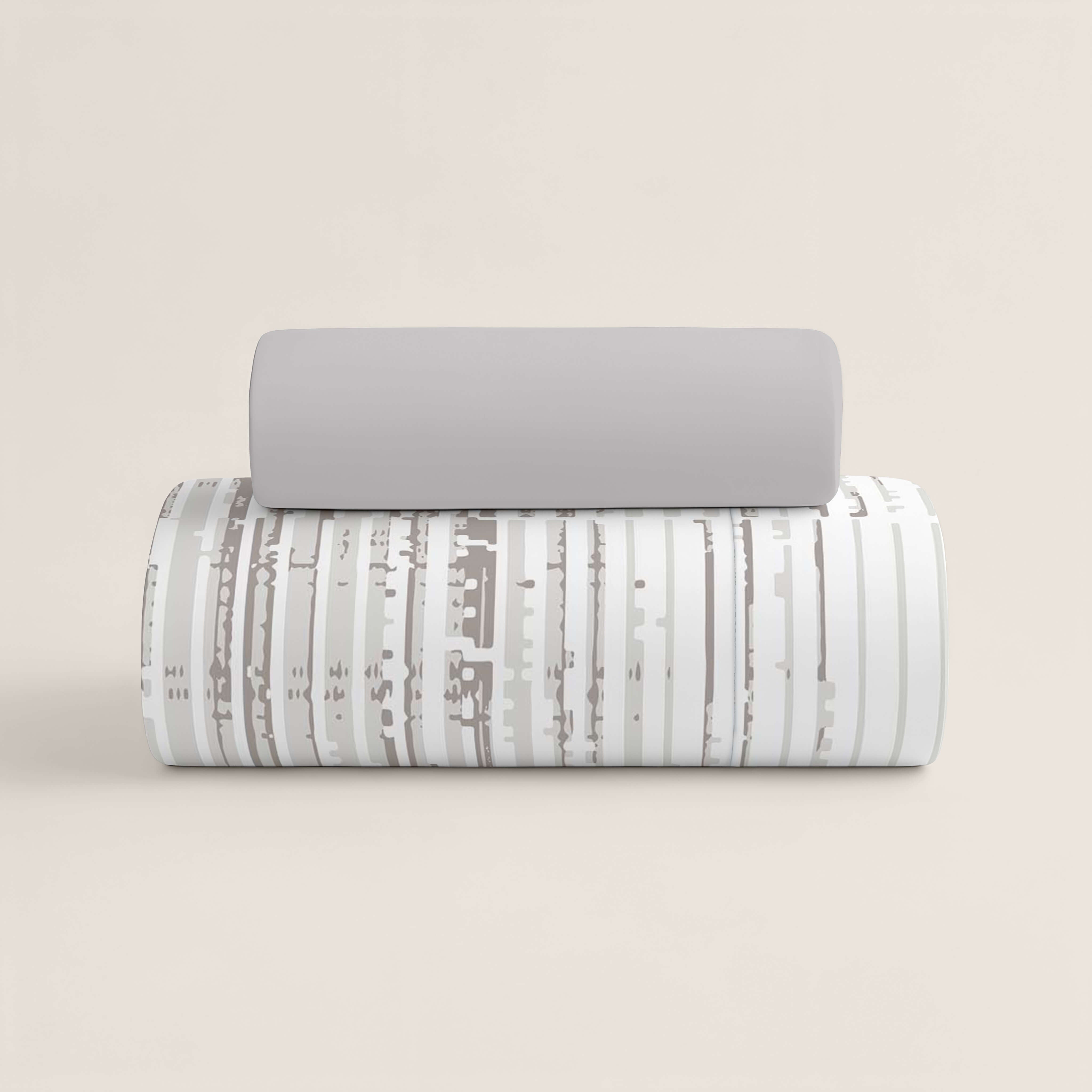 FUNDA NÓRDICA ESTAMPADA TEXTURE 100% ALGODÓN