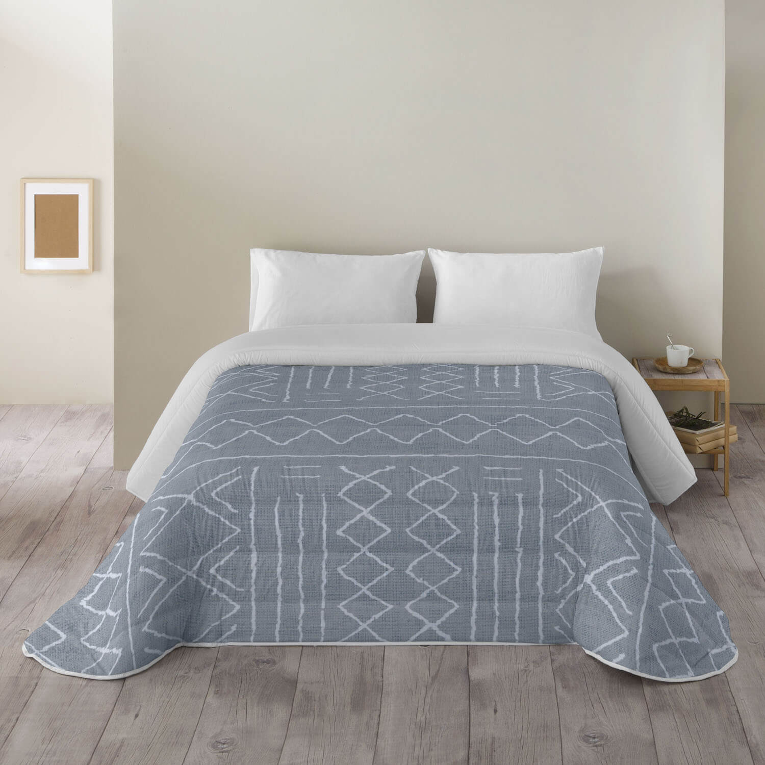 EDREDÓN NÓRDICO ESTAMPADO NAUEK GREY