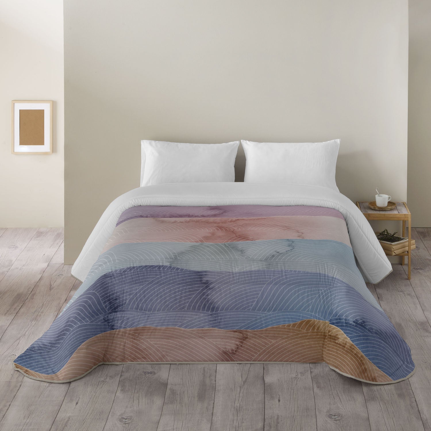 EDREDÓN NÓRDICO ESTAMPADO OCEAN BLUE