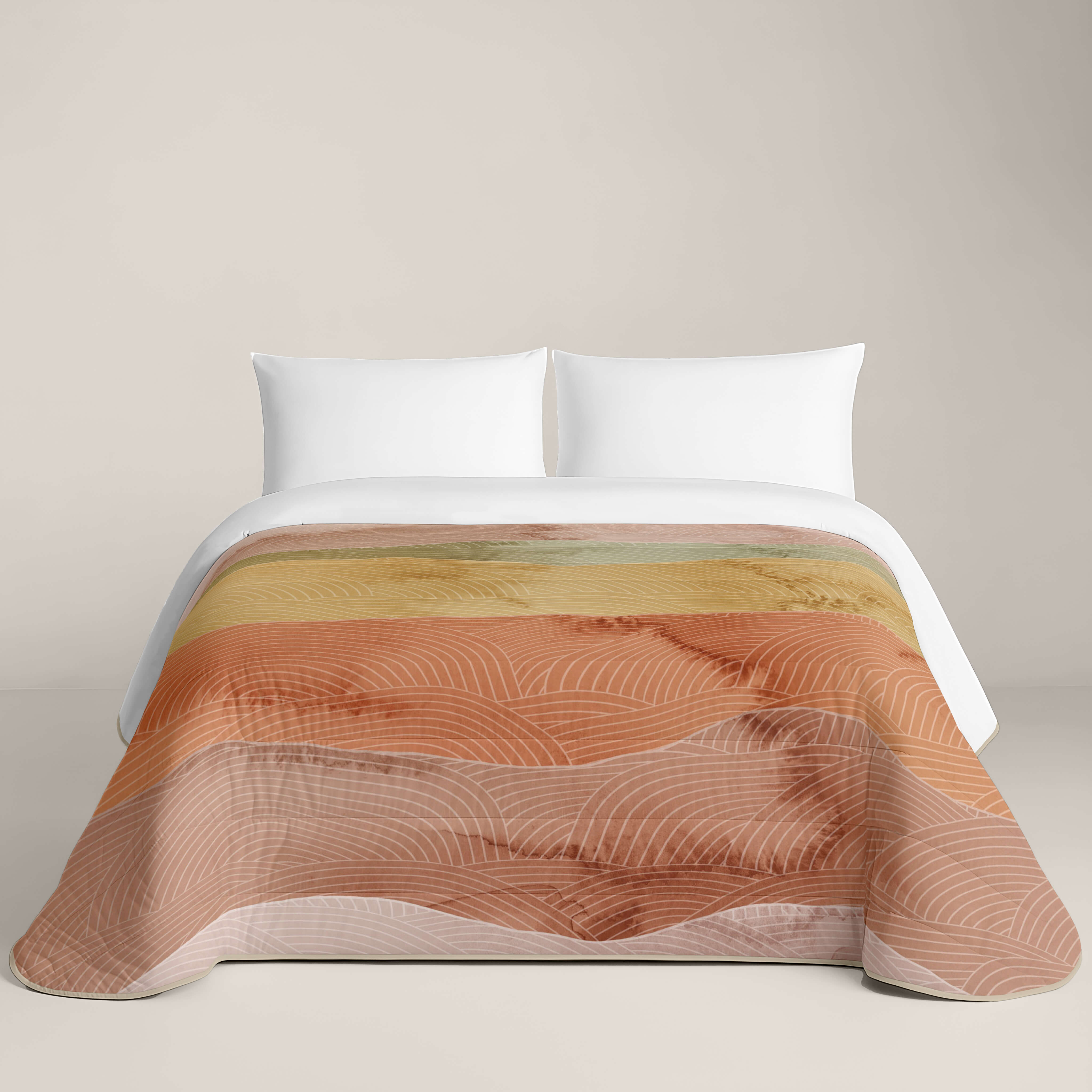 EDREDÓN NÓRDICO ESTAMPADO OCEAN TERRA