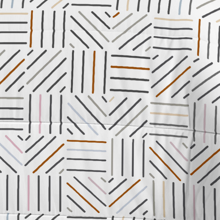 EDREDÓN NÓRDICO ESTAMPADO TRAMES