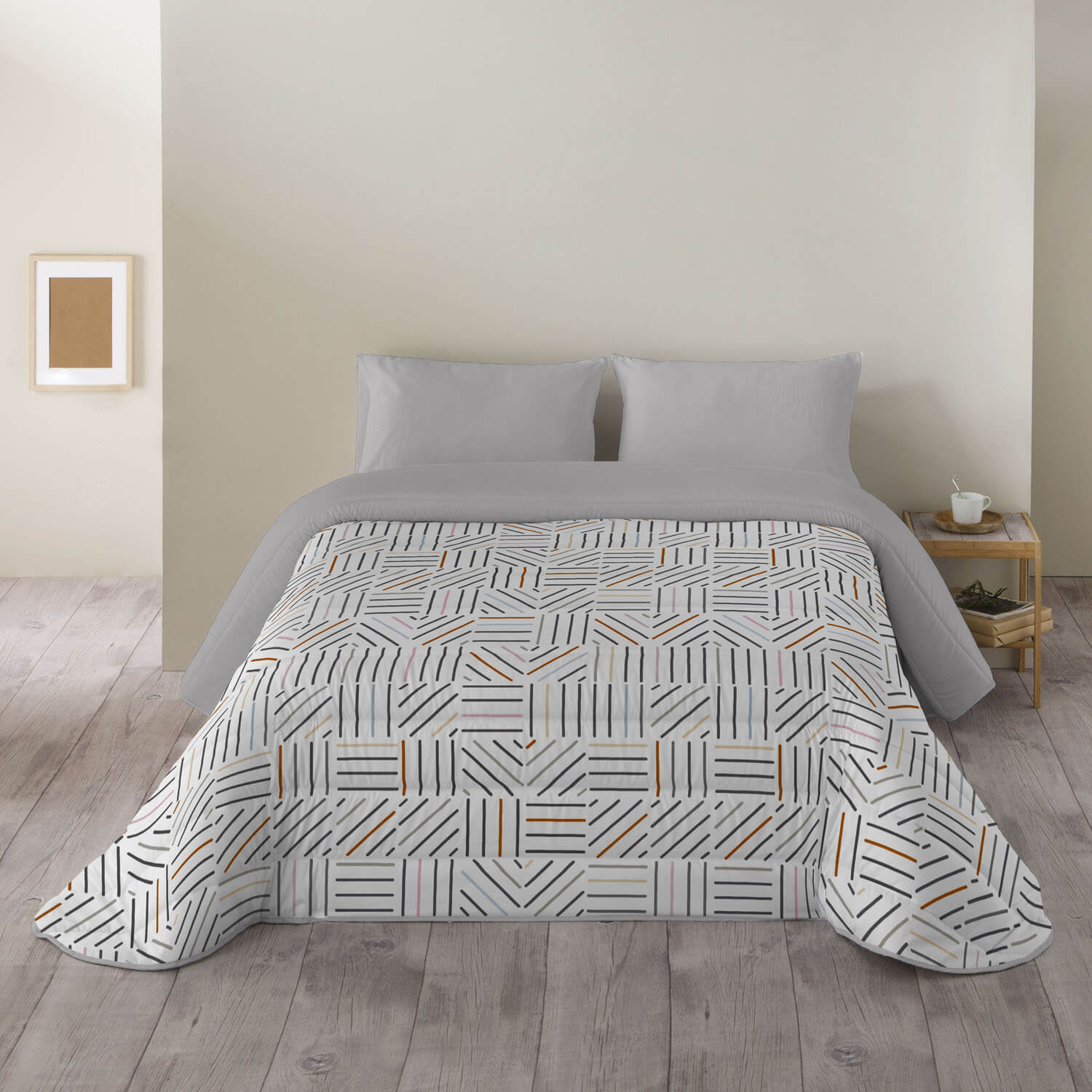 EDREDÓN NÓRDICO ESTAMPADO TRAMES