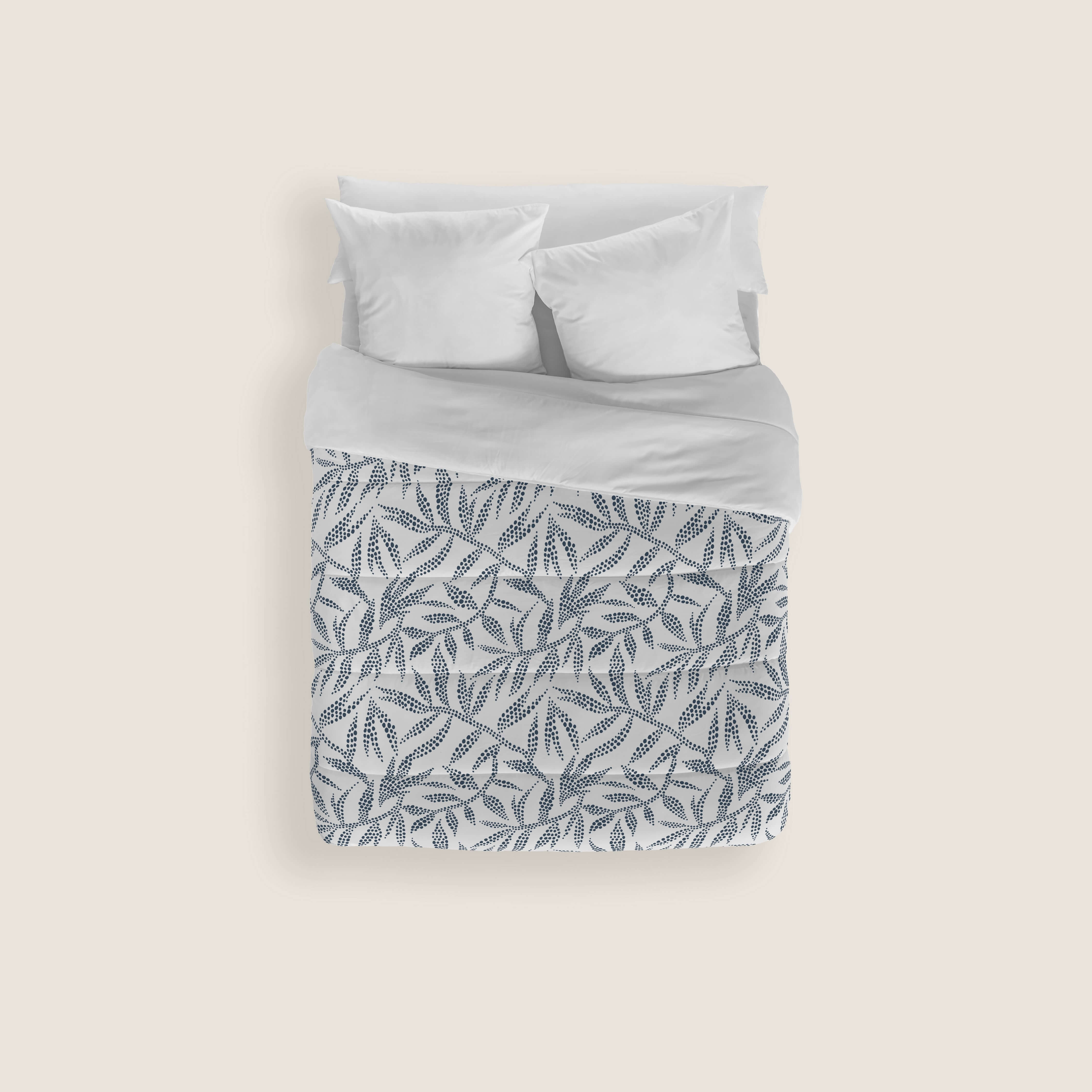 EDREDÓN NÓRDICO ESTAMPADO WAKIA BLUE