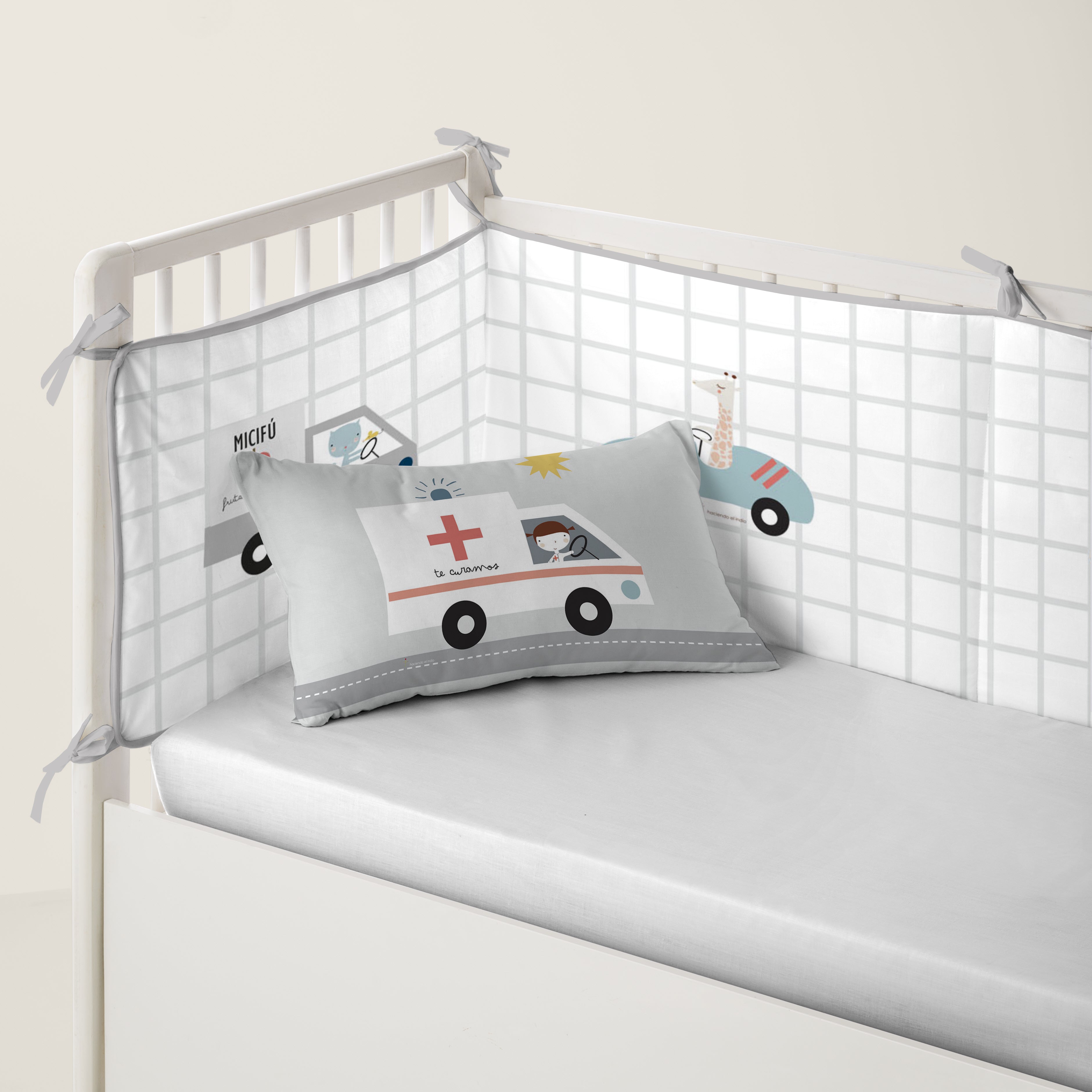 PROTECTOR CHICHONERA DE CUNA BEBÉ TRANSPORTES