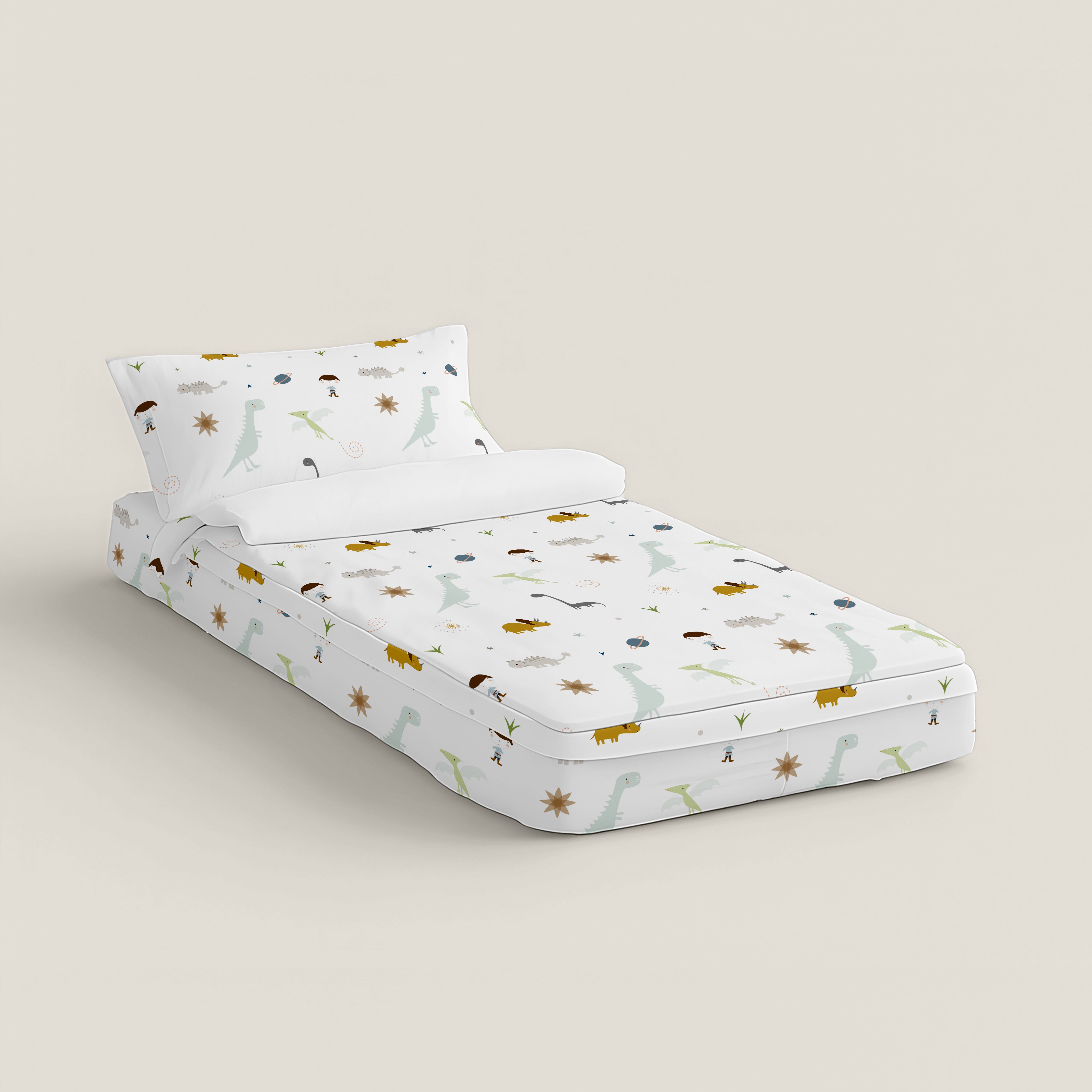 SACCO NORDICO PER BAMBINI DINOS 100% COTONE