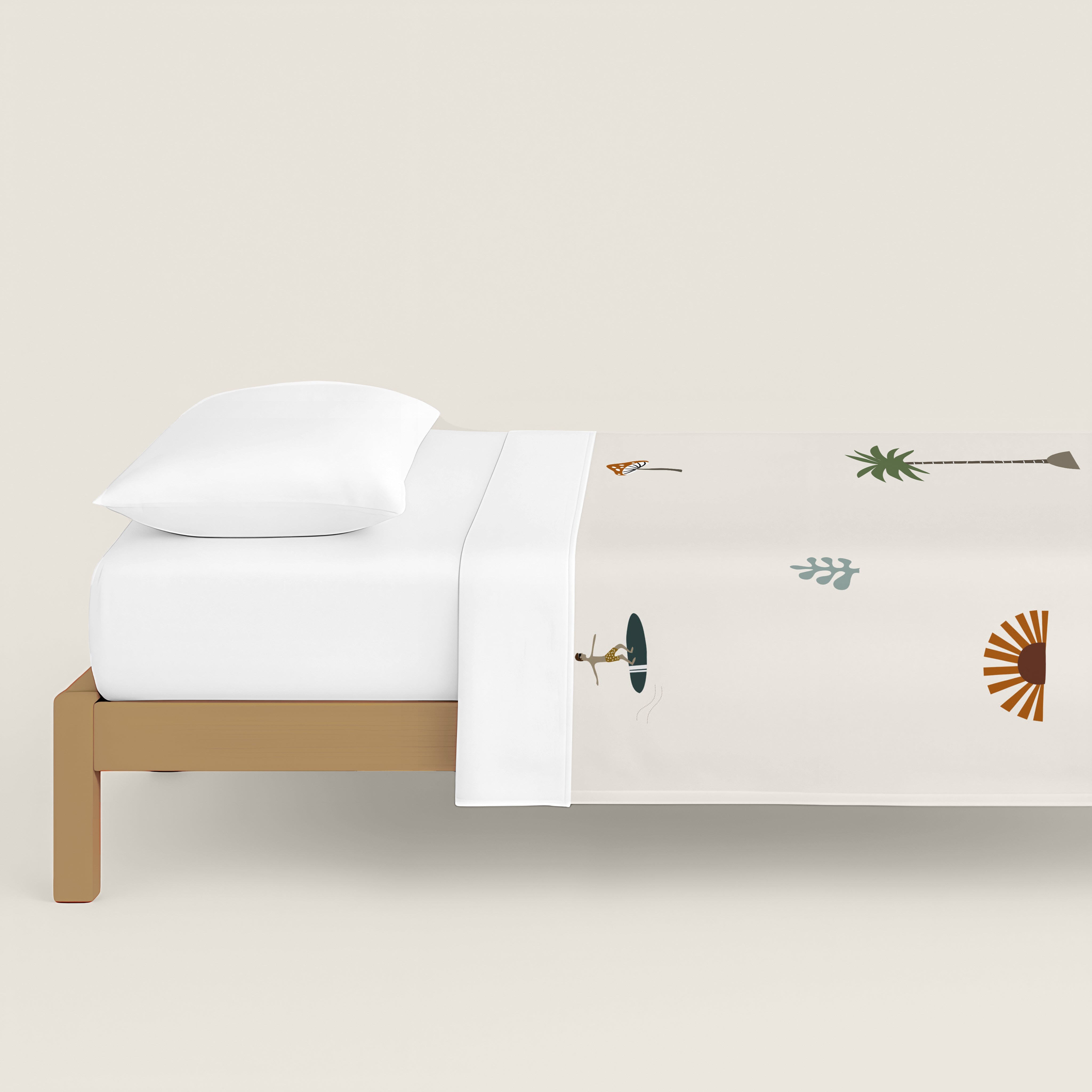 FUNDA NÓRDICA ESTAMPADA GOODVIBES 100% ALGODÓN