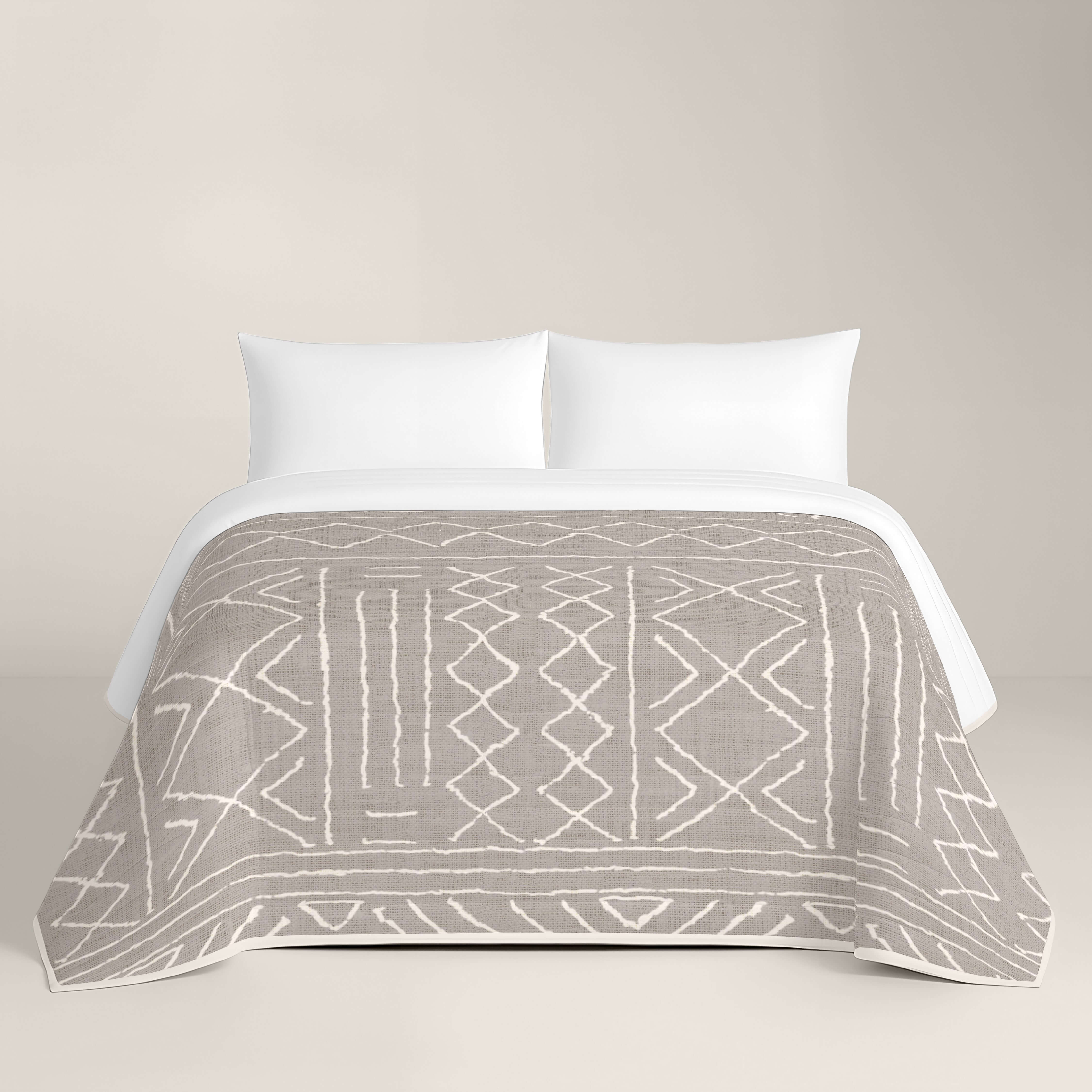 COLCHA BOUTI ESTAMPADA NAUEK LINEN