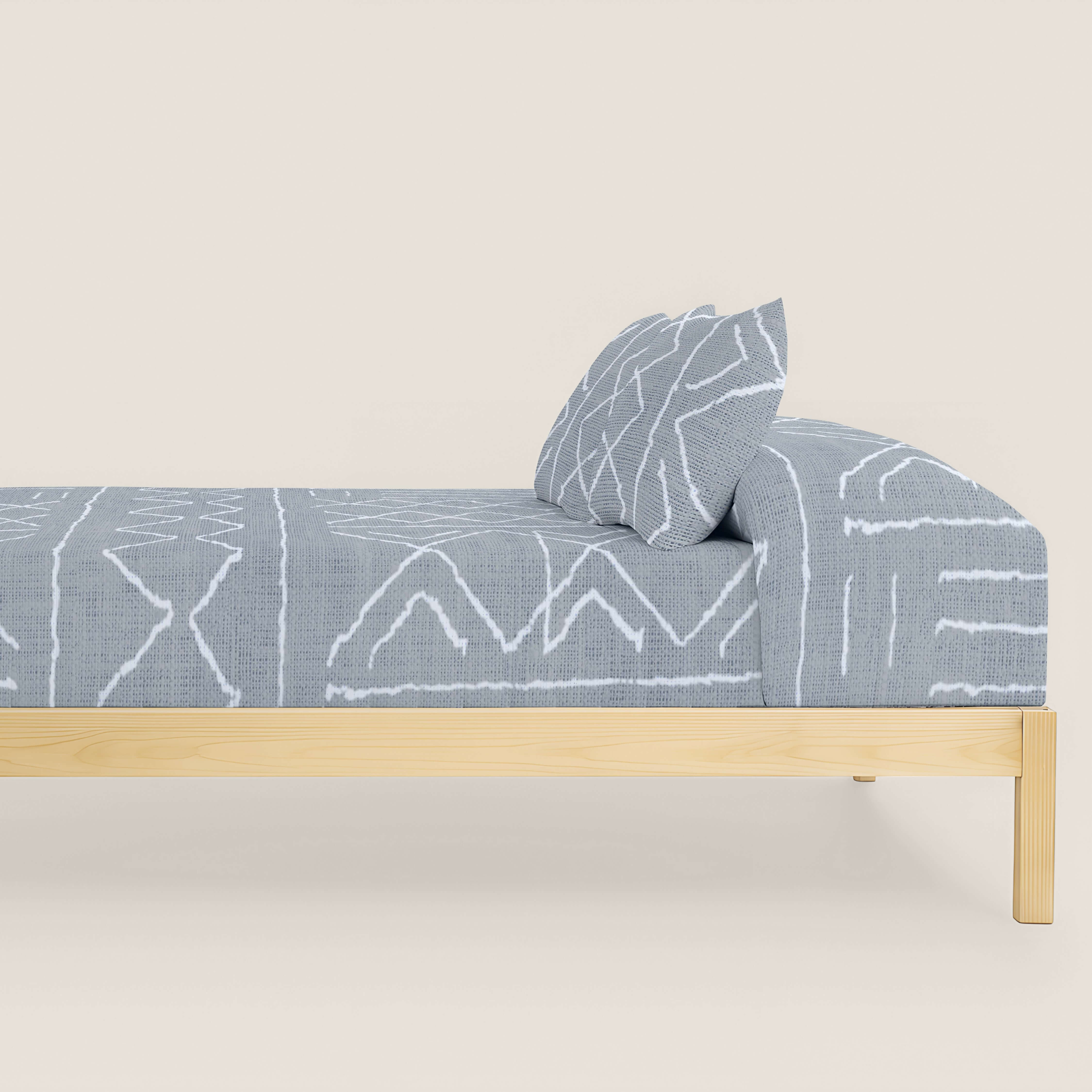 COLCHA BOUTI ESTAMPADA NAUEK GREY