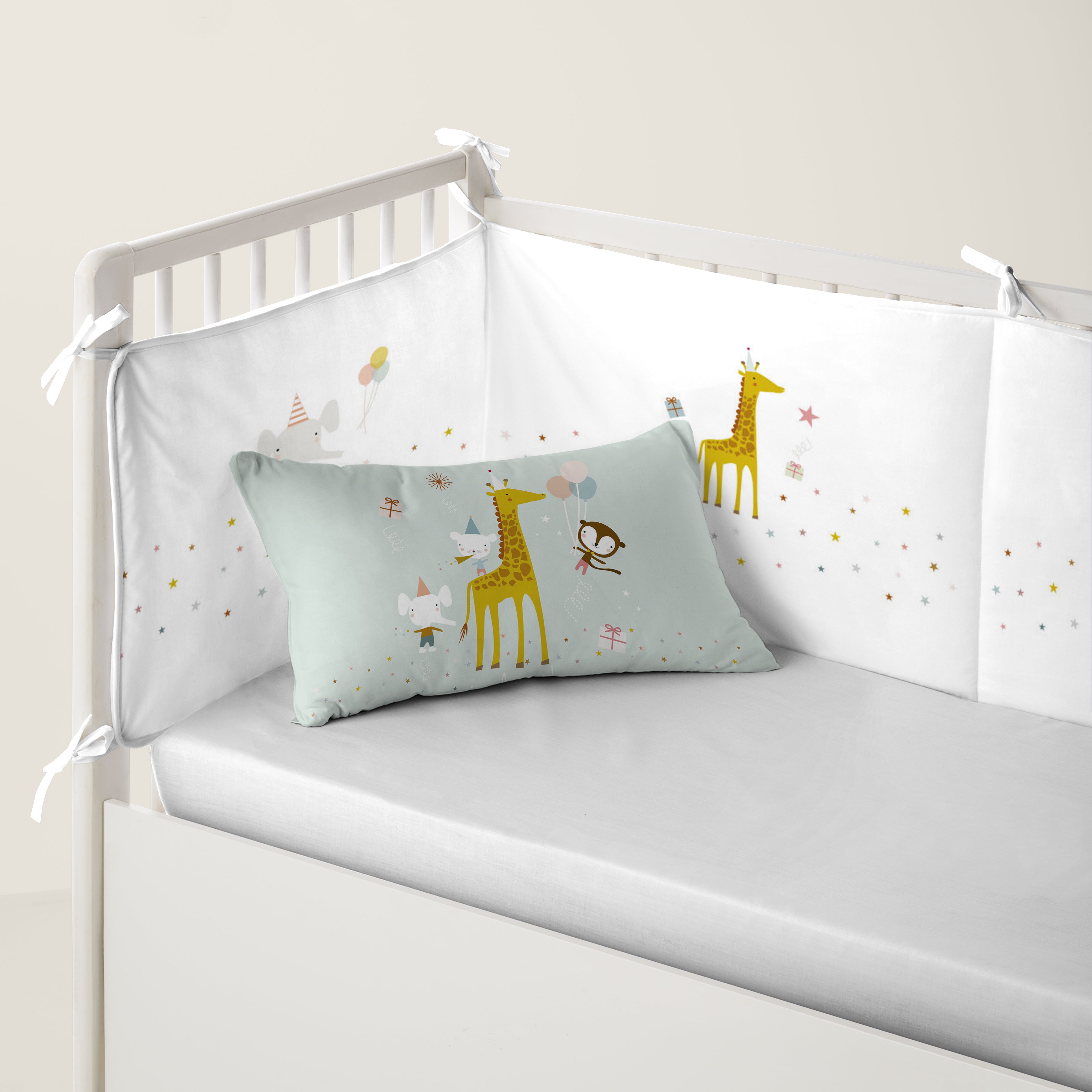 PROTECTOR CHICHONERA DE CUNA BEBÉ FIESTA