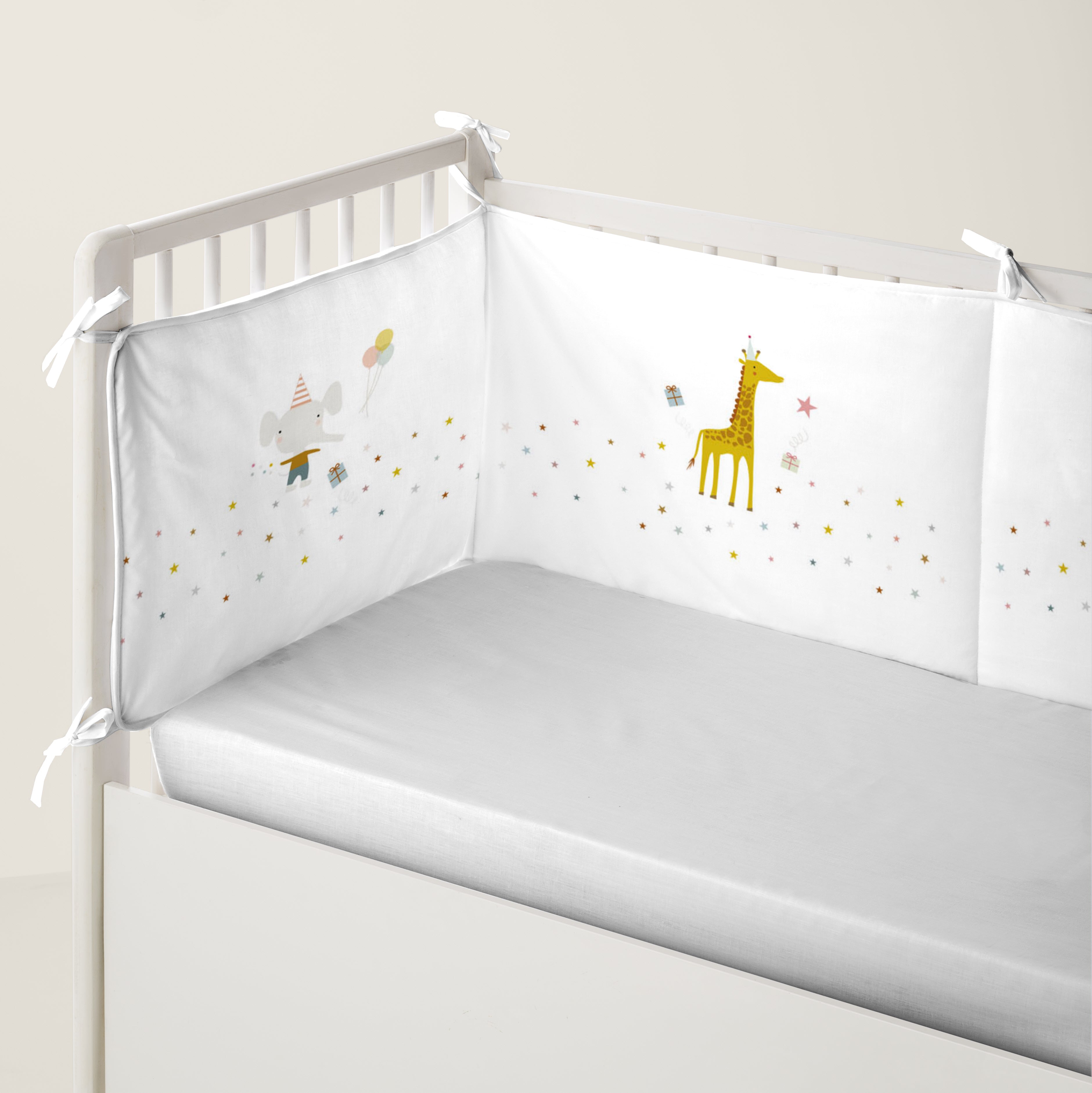 PROTECTOR CHICHONERA DE CUNA BEBÉ FIESTA