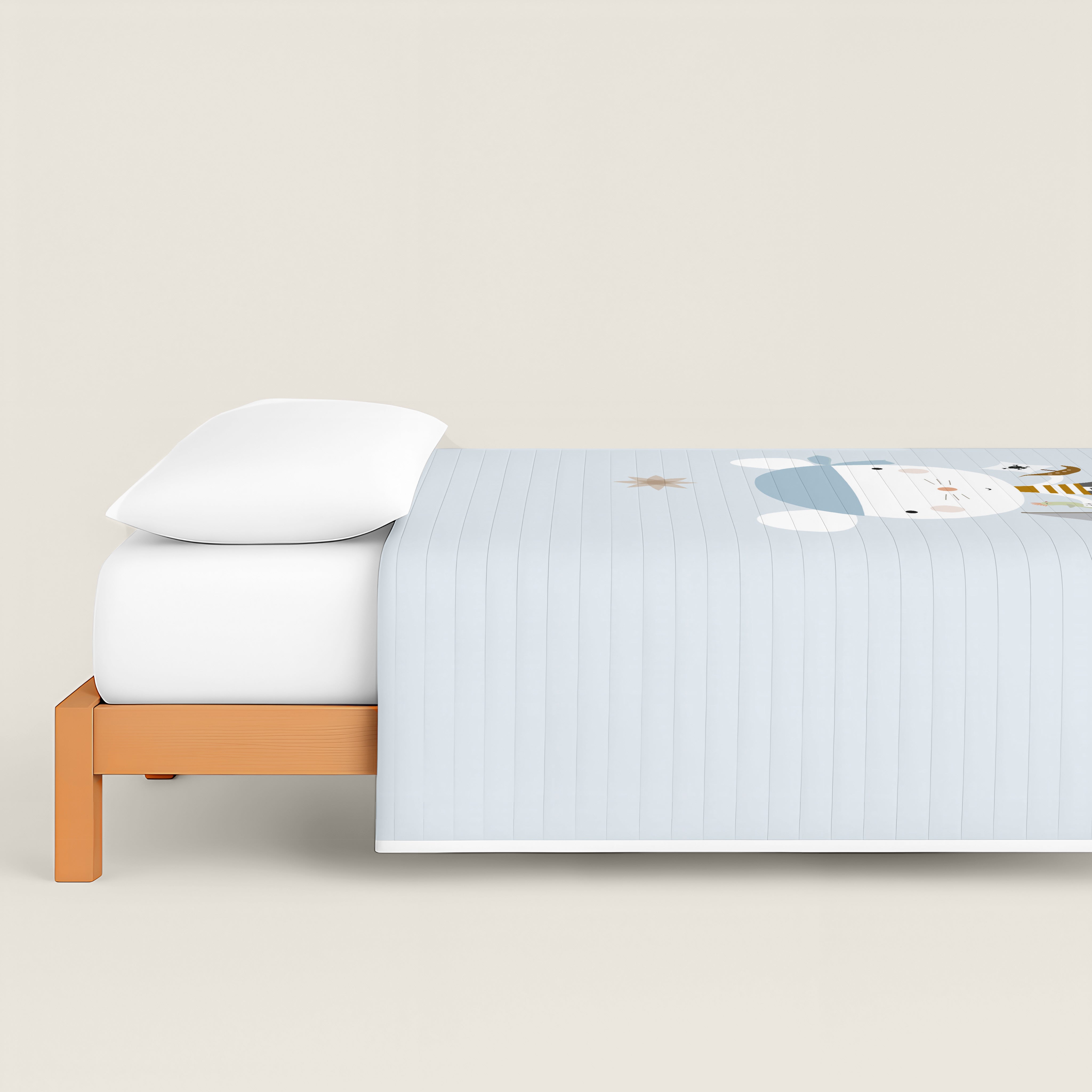 COLCHA BOUTI REVERSIBLE ESTAMPADA INFANTIL AVENTURA PIRATA 100% ALGODÓN