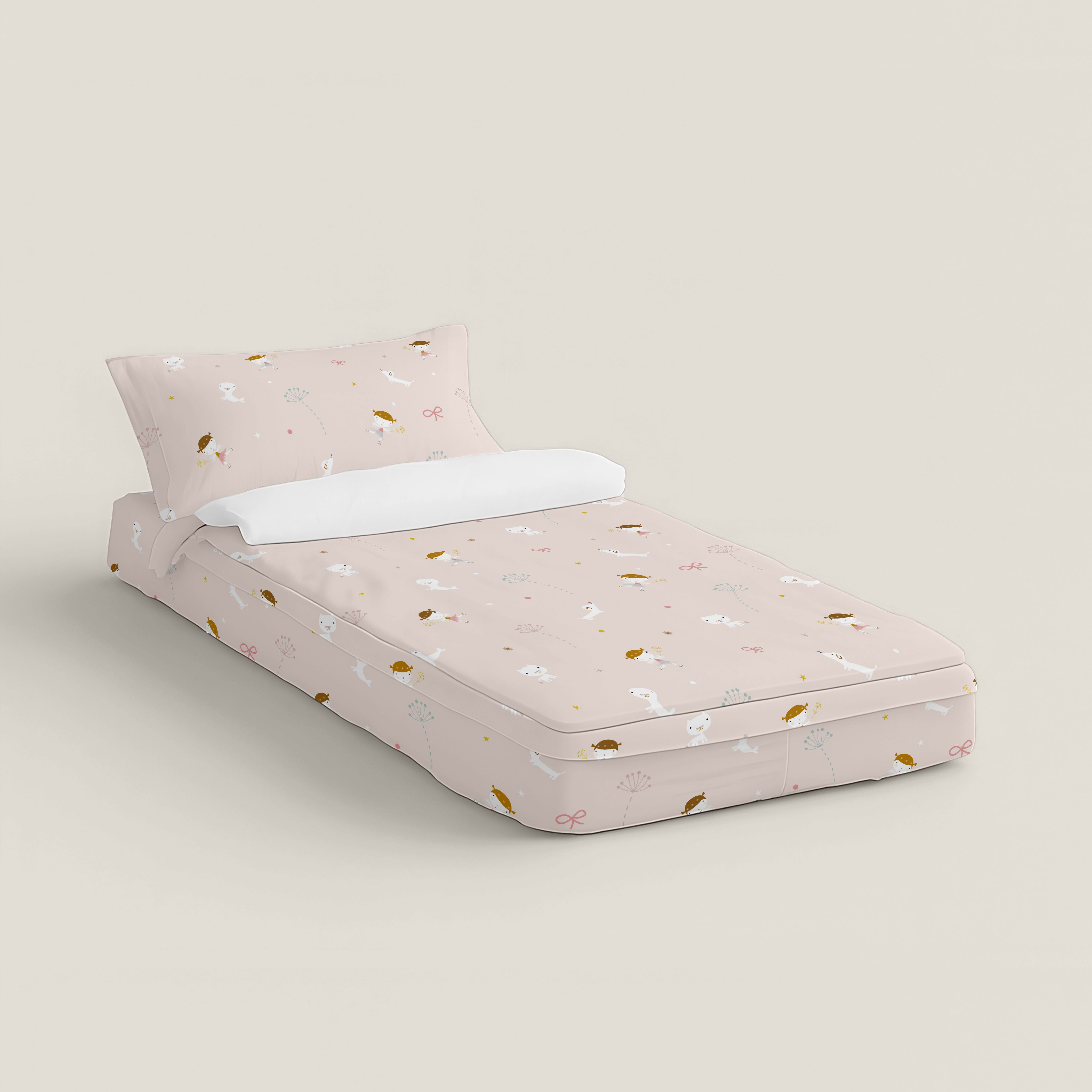SACCO COPRIPIUMINO INFANTILE PATTINATRICE 100% COTONE