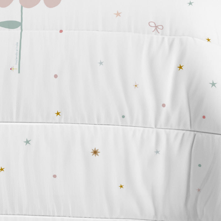 EDREDÓN NÓRDICO ESTAMPADO INFANTIL PATINADORA