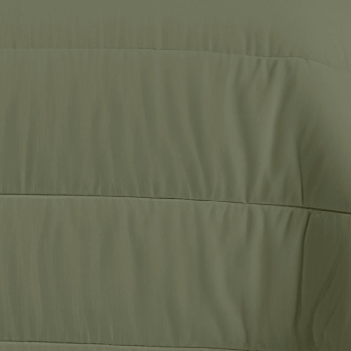 EDREDÓN NÓRDICO BICOLOR VERDE 75/VAINILLA