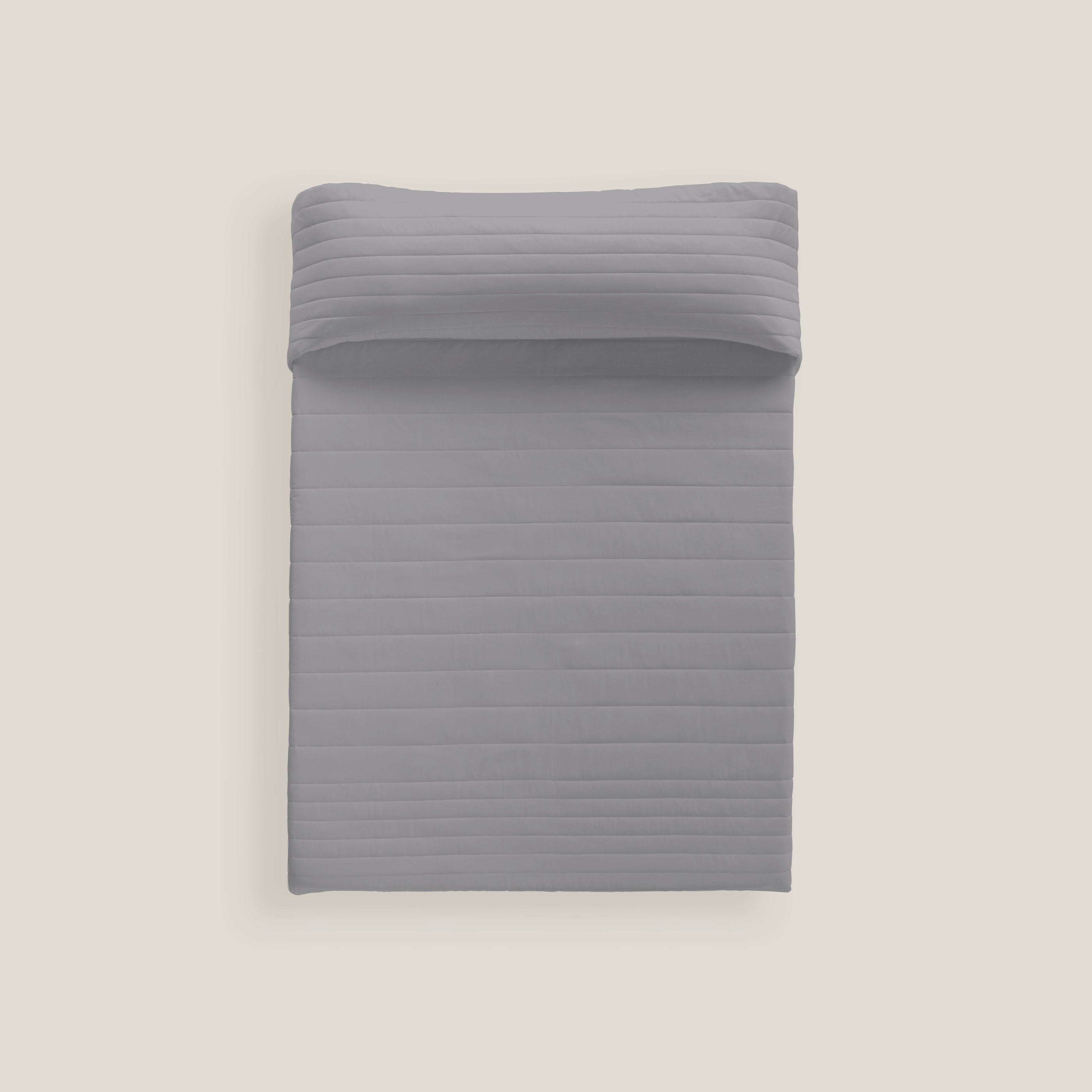 COLCHA BOUTI BICOLOR ROSA VIEJO/GRIS L.807