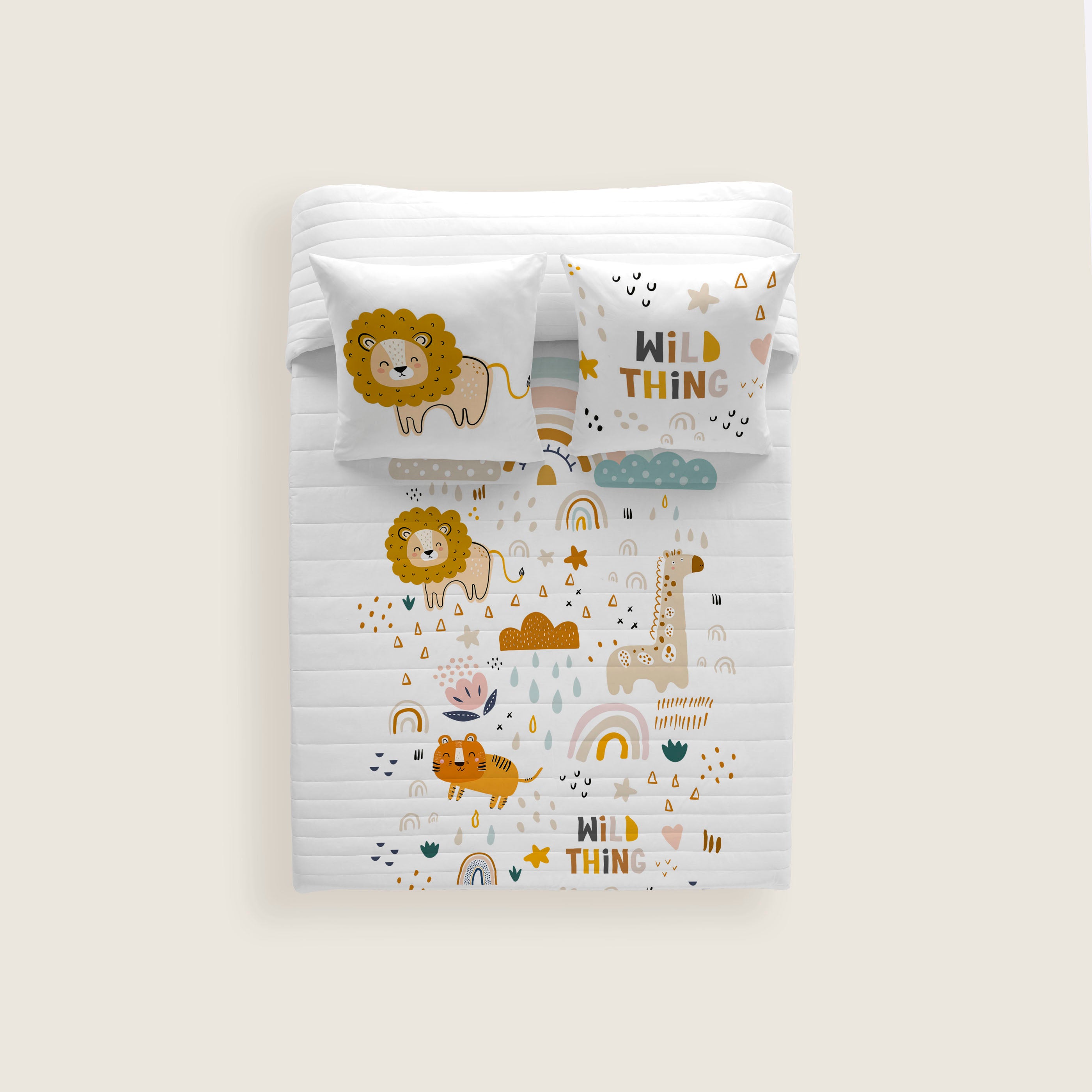 COLCHA BOUTI ESTAMPADA INFANTIL OBINI