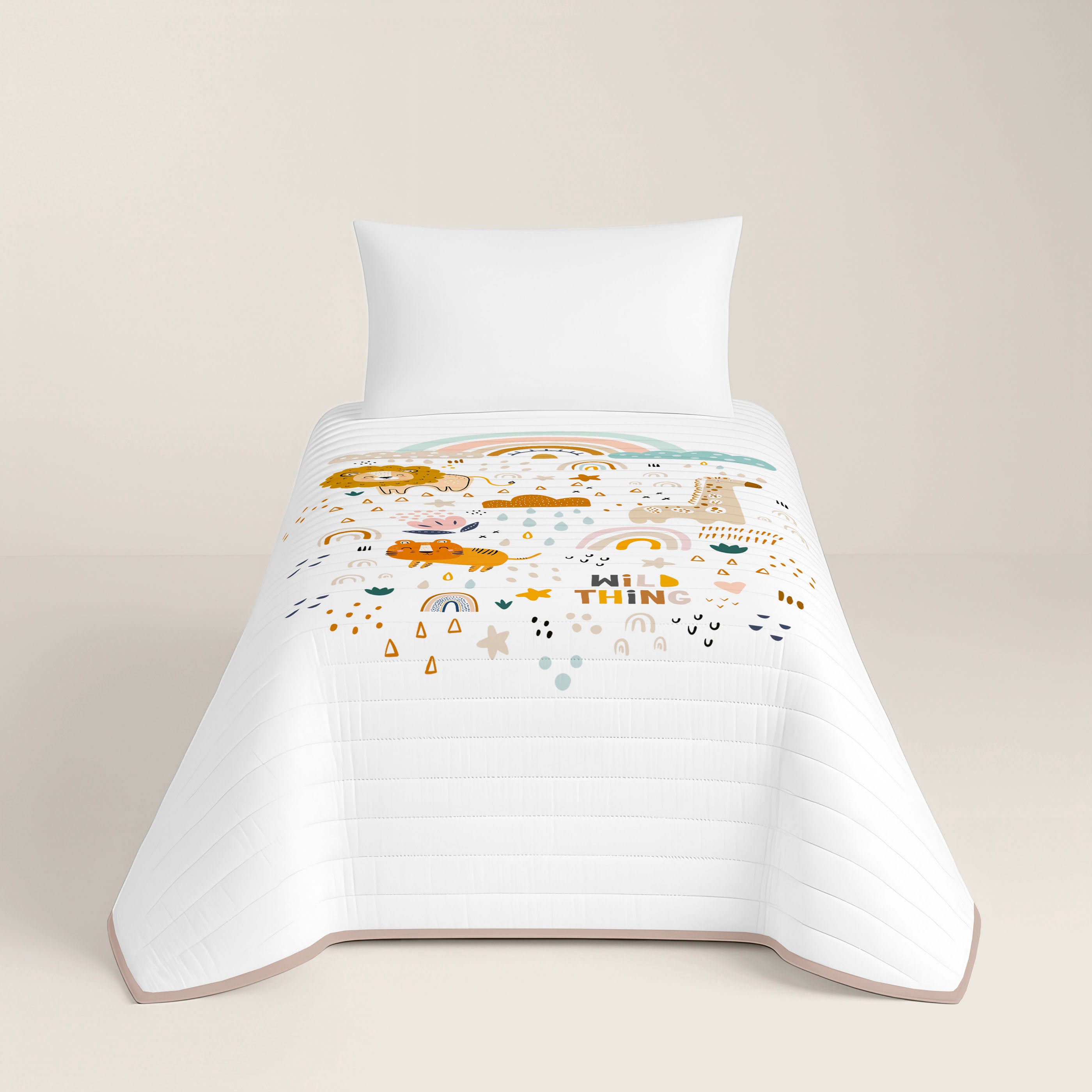 COLCHA BOUTI ESTAMPADA INFANTIL OBINI