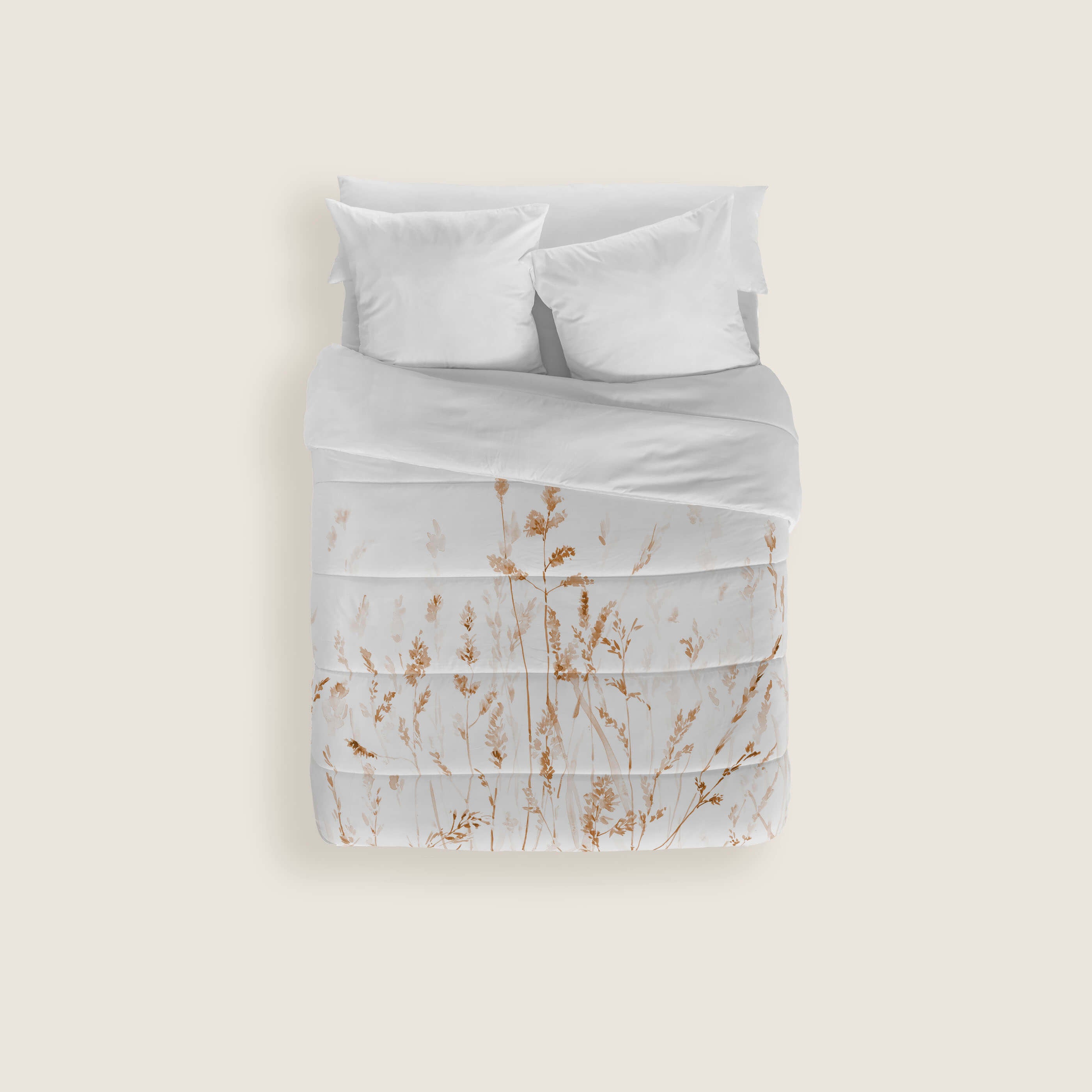 EDREDÓN NÓRDICO ESTAMPADO RUST