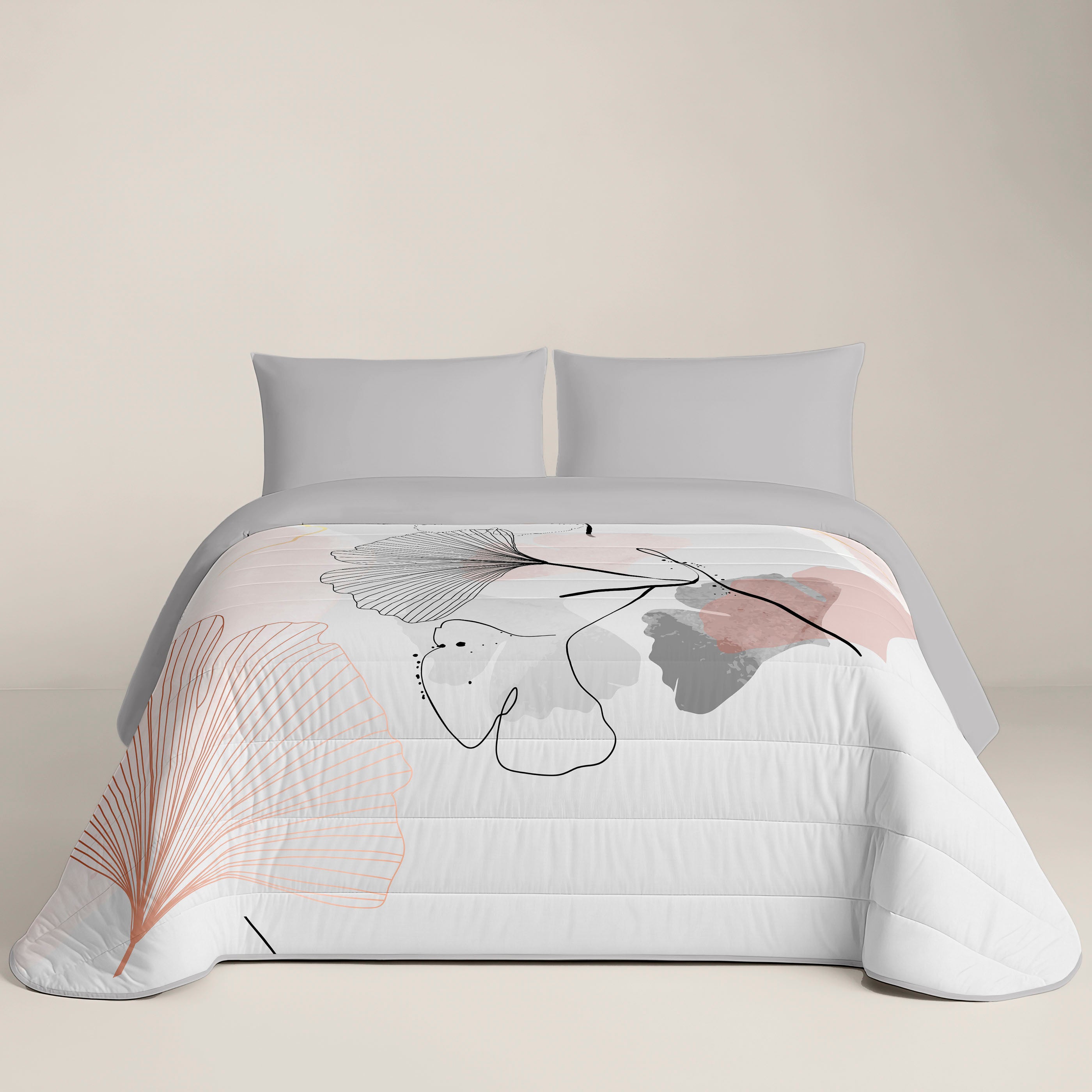 EDREDÓN NÓRDICO ESTAMPADO GINGKA