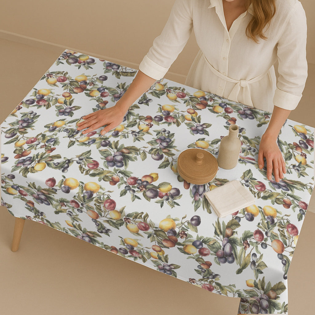 MANTEL ESTAMPADO ANTIMANCHAS SIDONIE