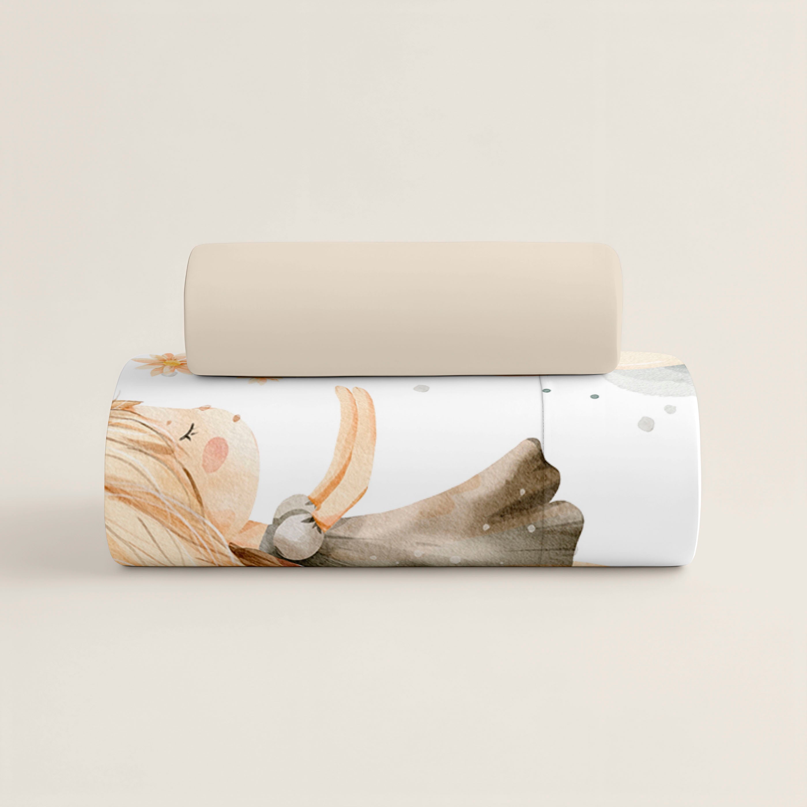 FUNDA NÓRDICA ESTAMPADA INFANTIL ELIA 100% ALGODÓN