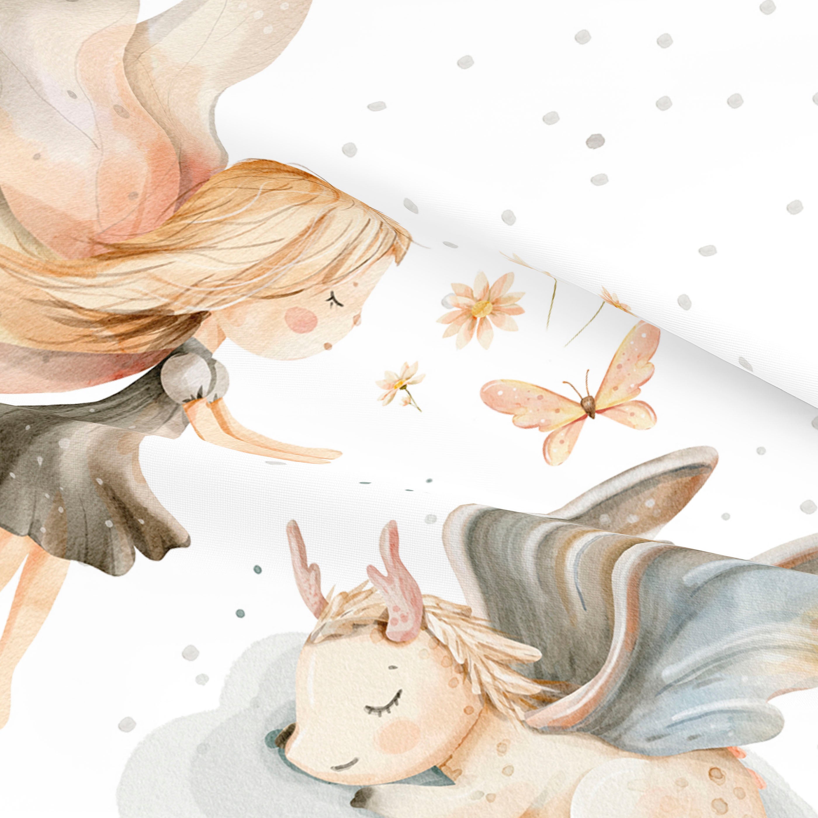 FUNDA NÓRDICA ESTAMPADA INFANTIL ELIA 100% ALGODÓN