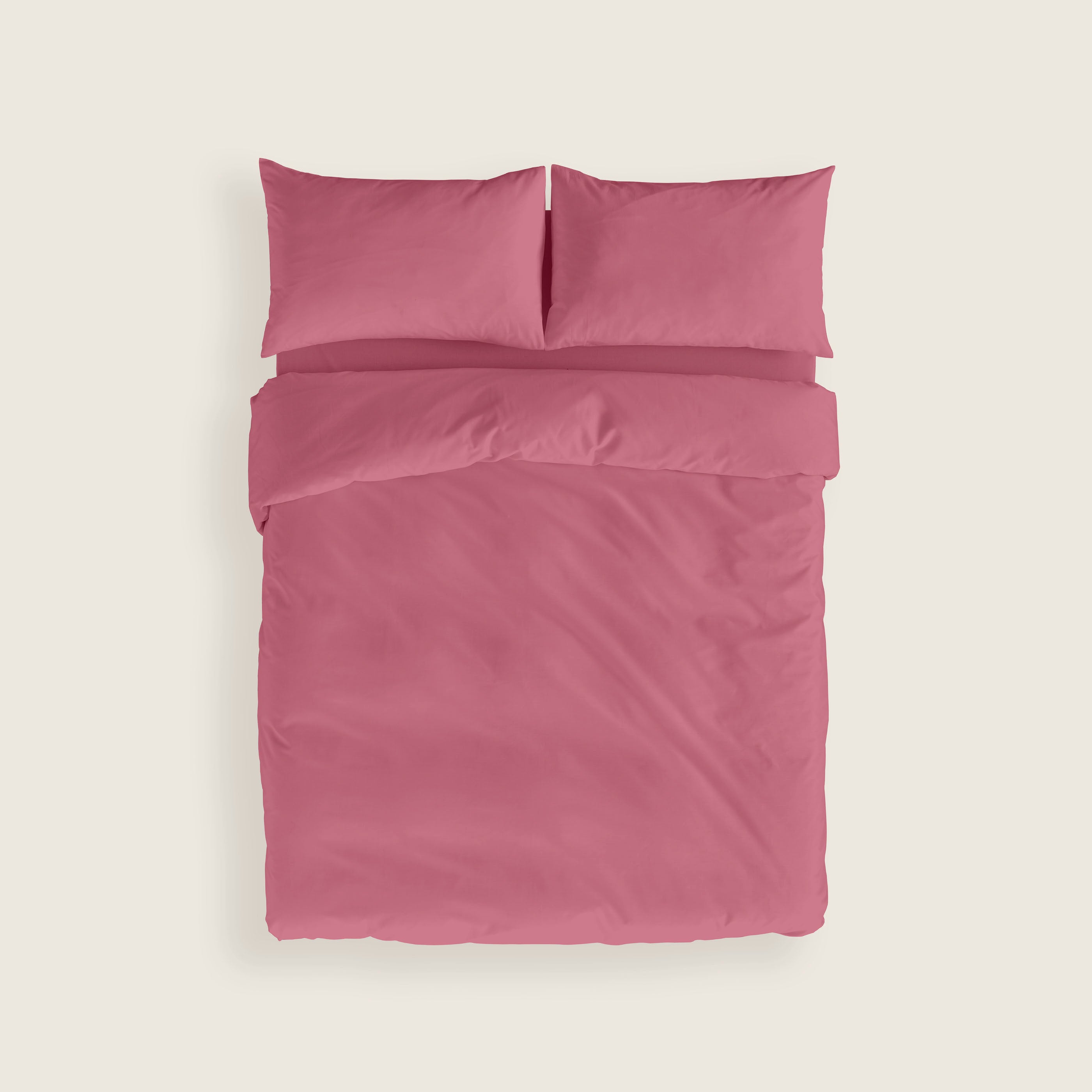 FUNDA NÓRDICA LISA FUCSIA 695 100% ALGODÓN