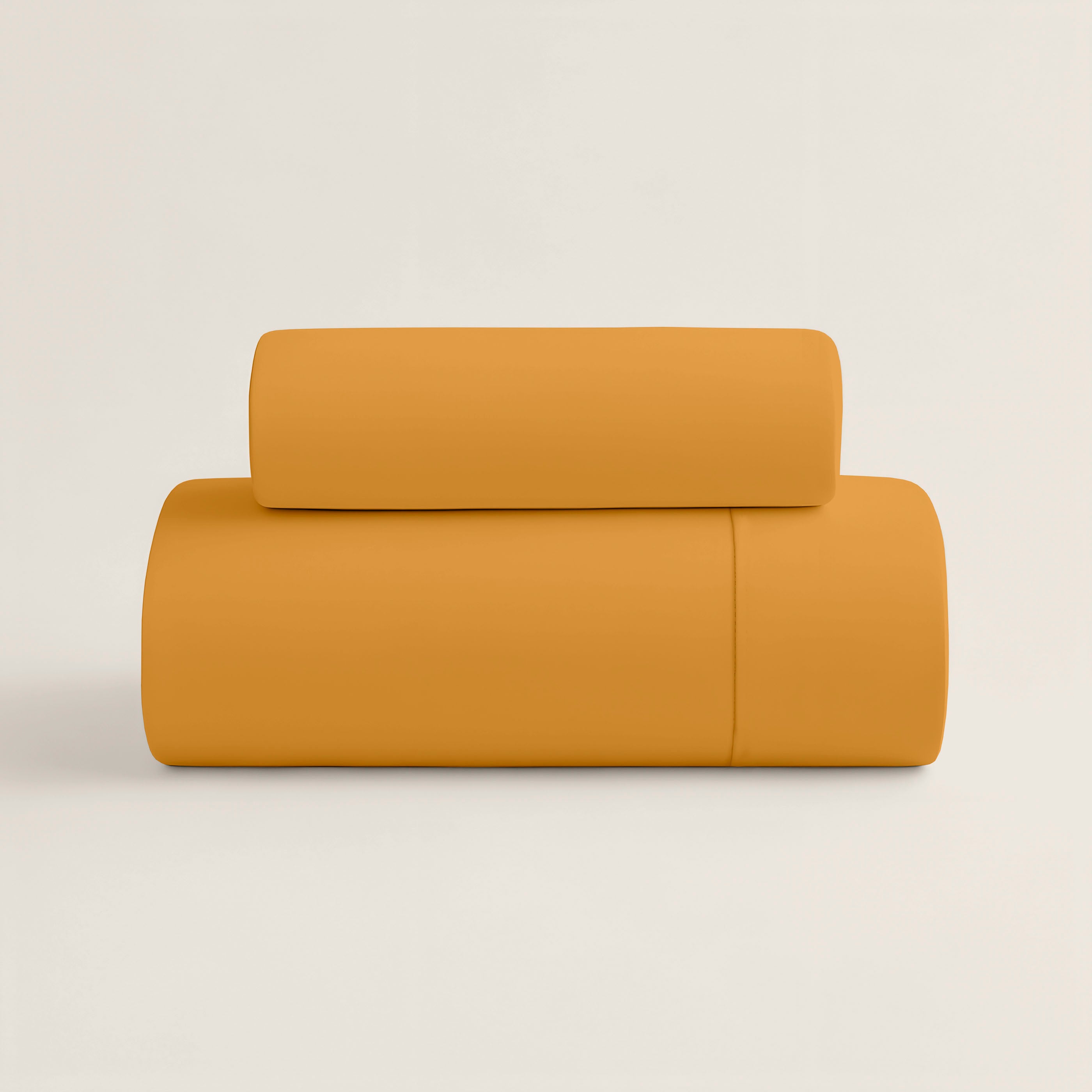FUNDA NÓRDICA LISA OCRE 131 100% ALGODÓN