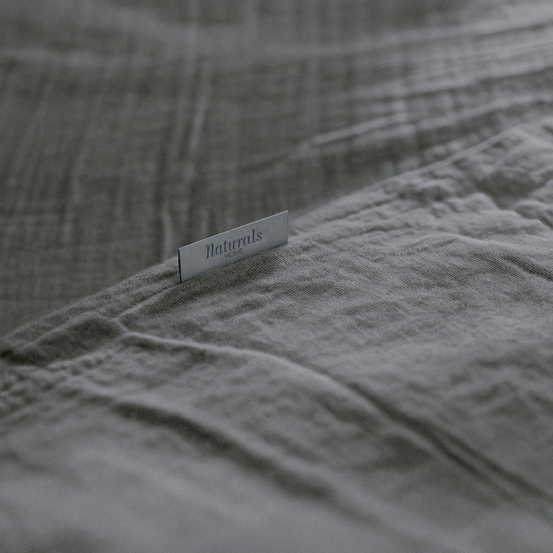 FEDERA MUSSOLINA 100% COTONE GRIGIO