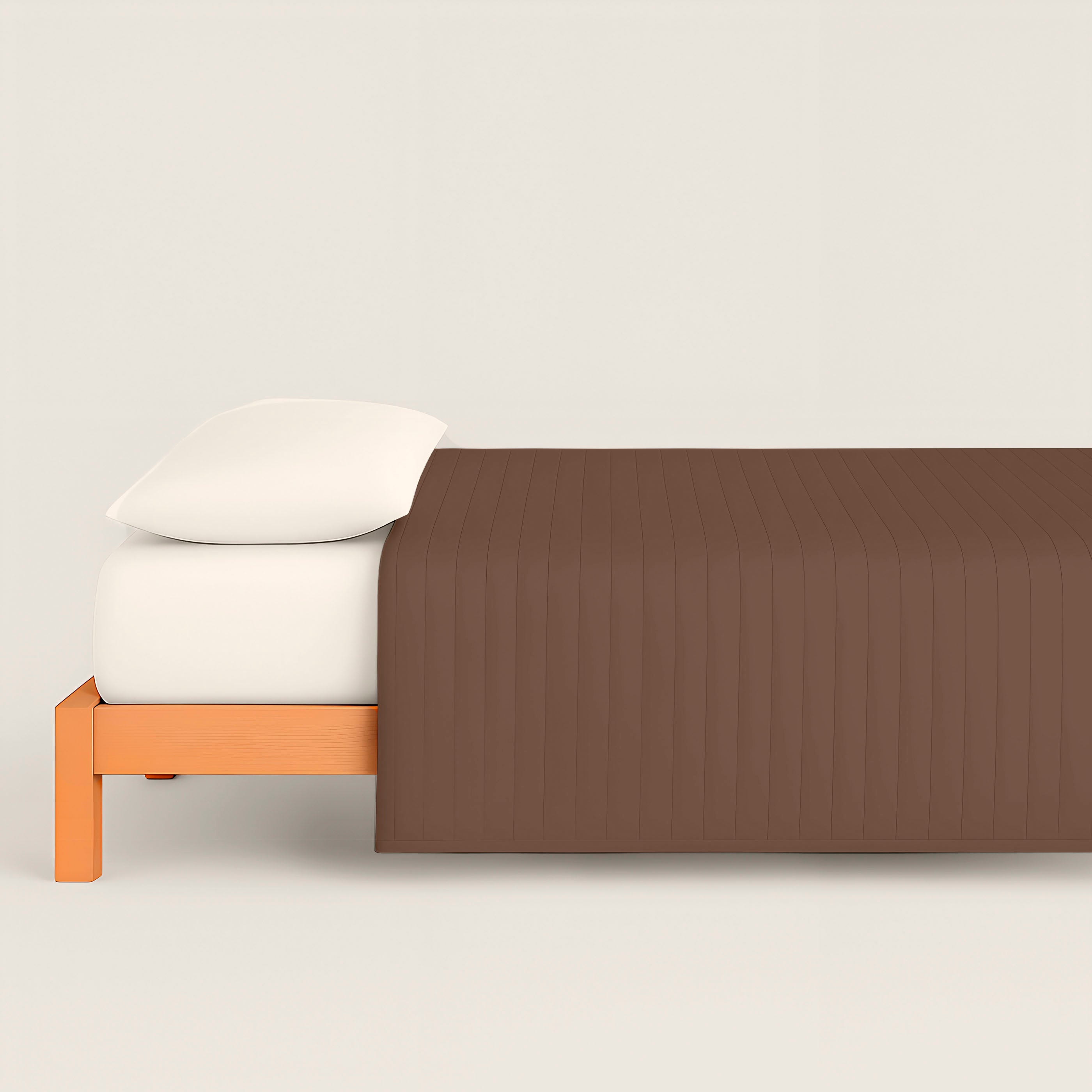 COPERTA BOUTI BICOLORE TALPA/PIETRA L.198
