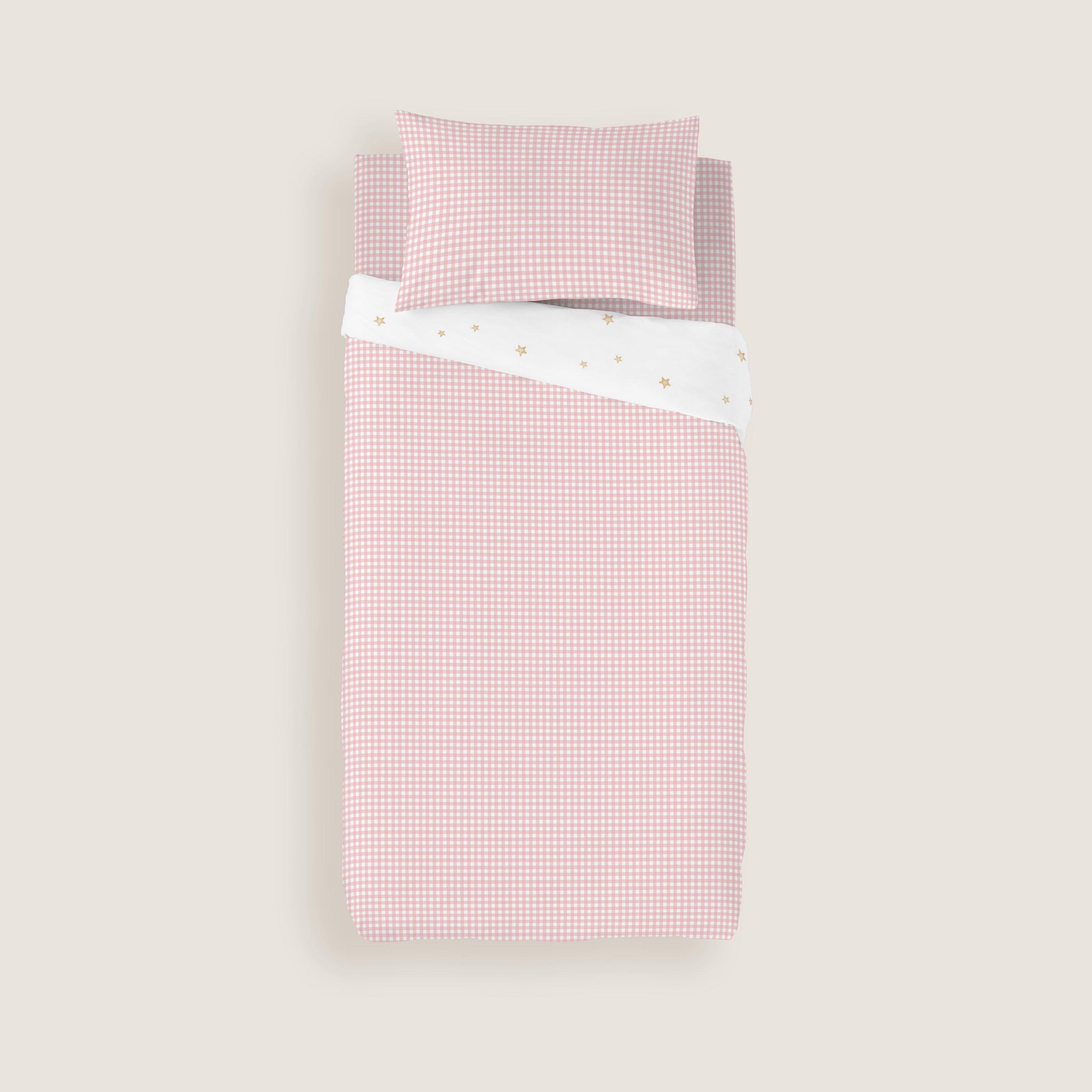 FUNDA NÓRDICA REVERSIBLE ESTAMPADA INFANTIL BALLET 100% ALGODÓN