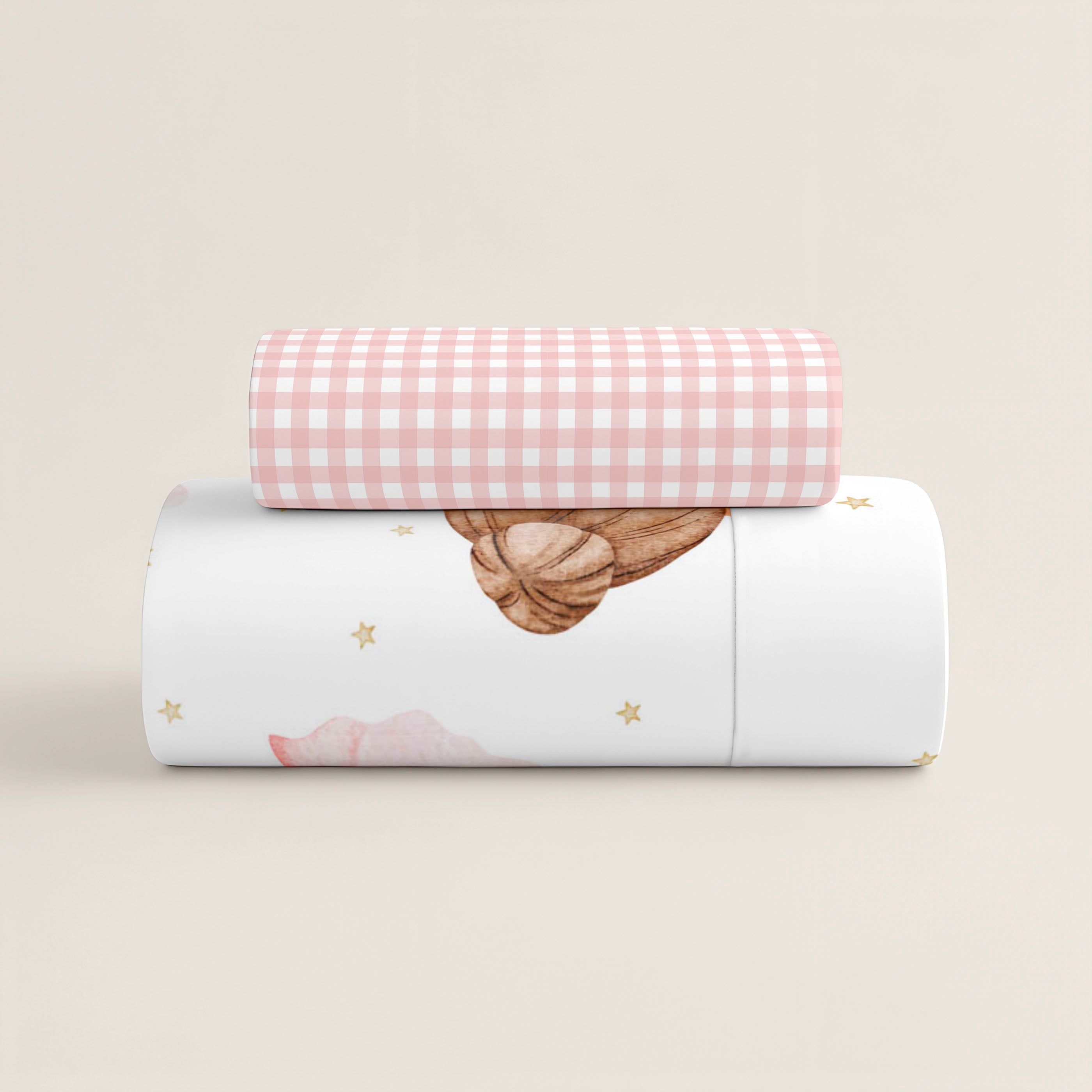 FUNDA NÓRDICA REVERSIBLE ESTAMPADA INFANTIL BALLET 100% ALGODÓN