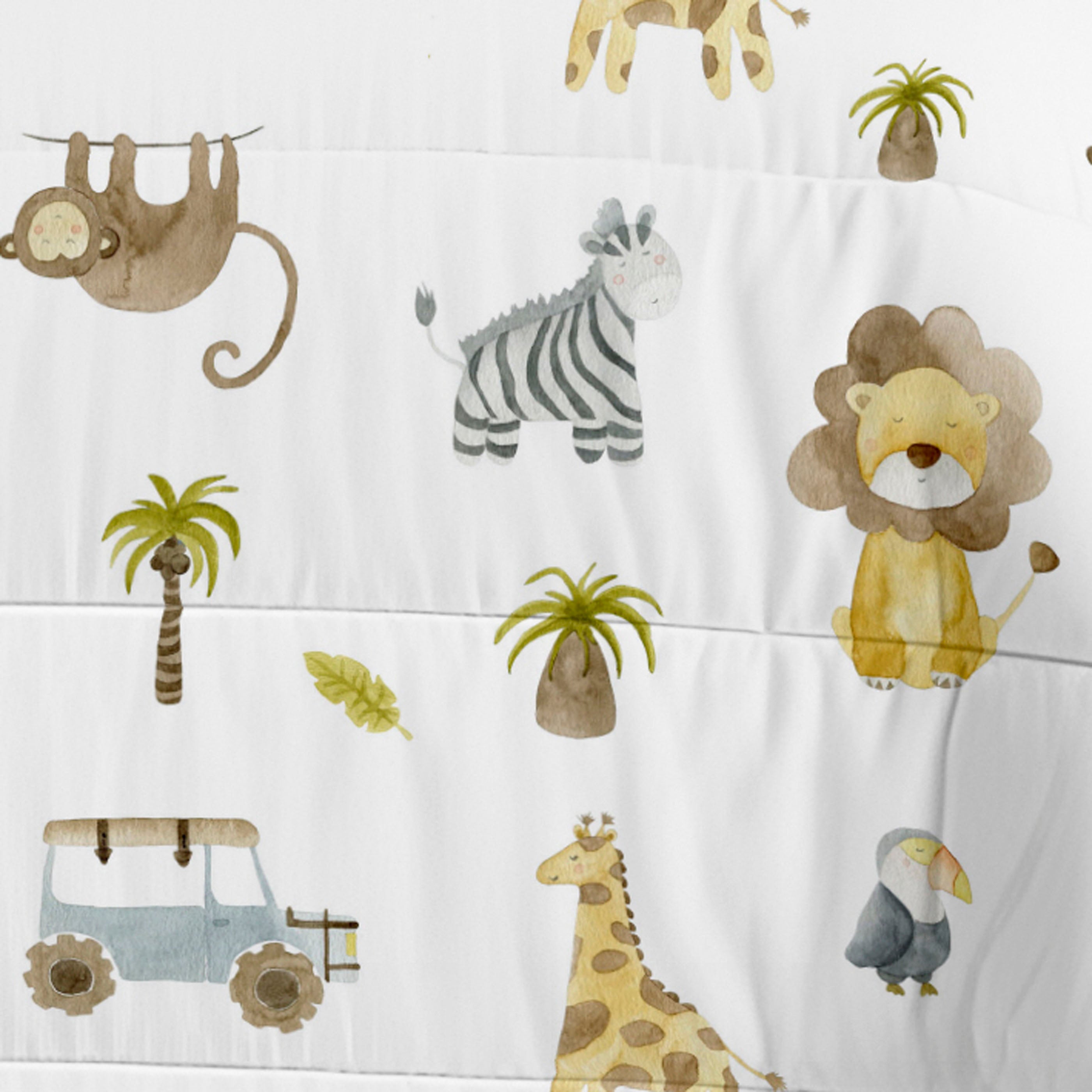 EDREDÓN NÓRDICO ESTAMPADO INFANTIL SERENGETI