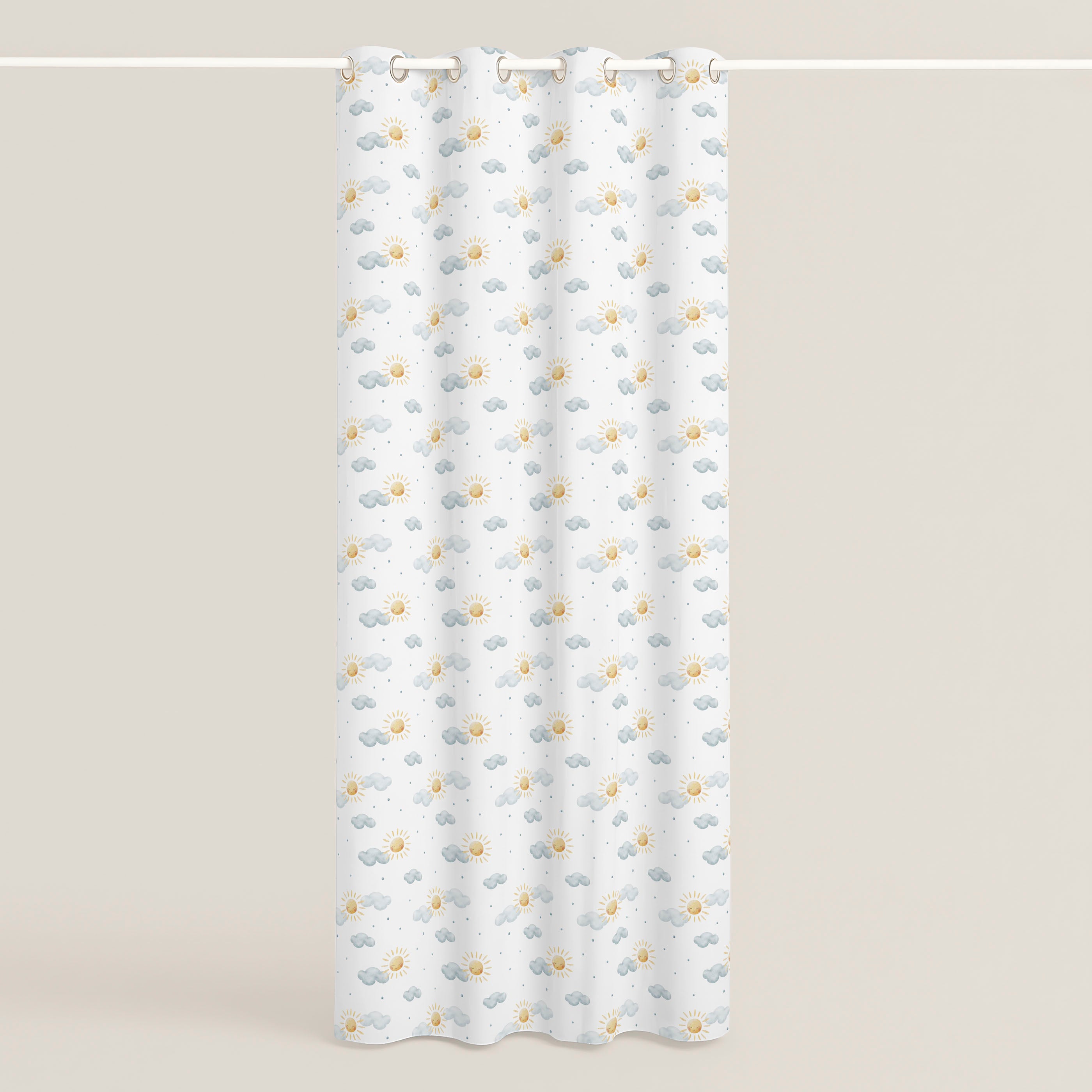 CORTINA INFANTIL SUN 100% ALGODÓN