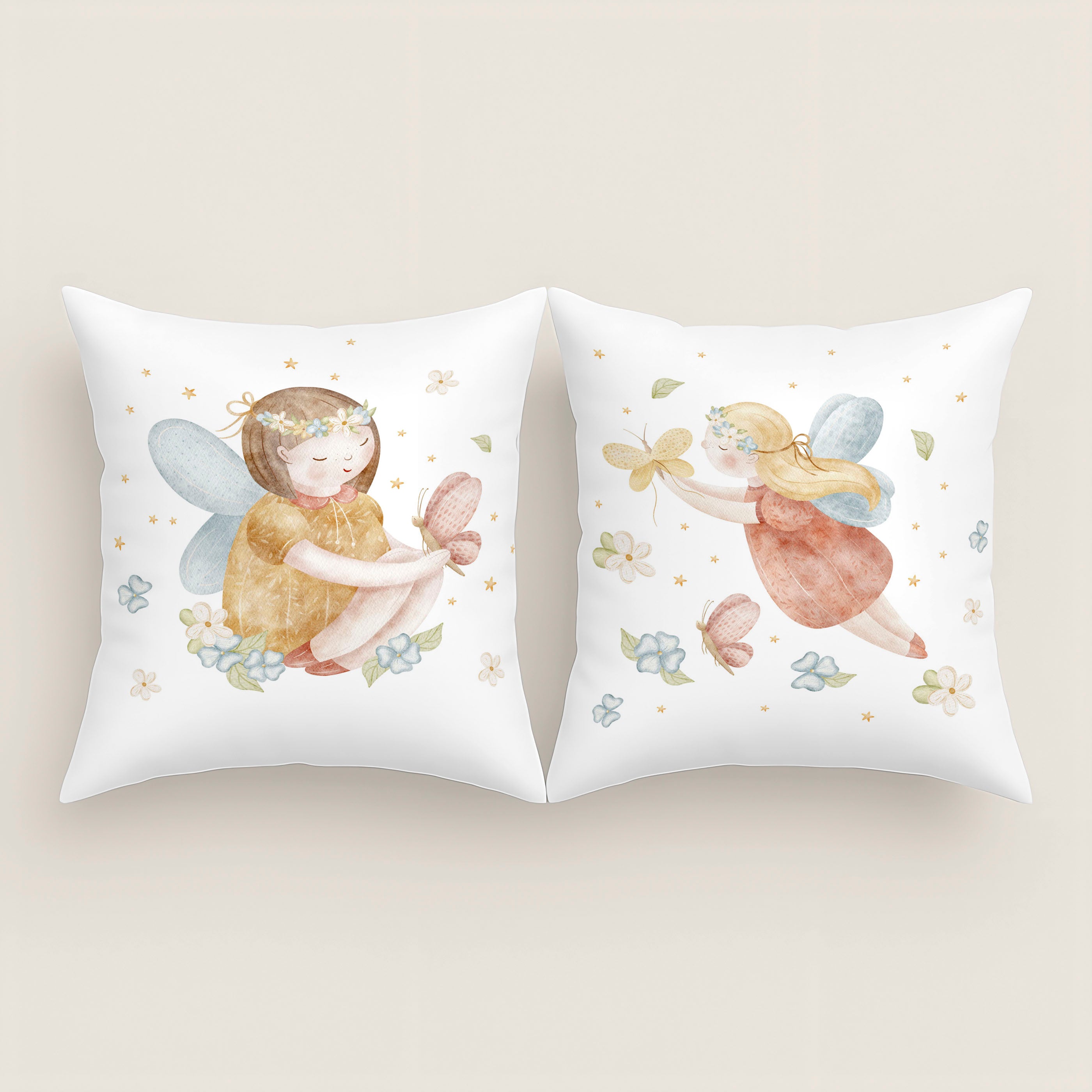 FUNDA DE COJÍN CUNA BEBÉ LORIAN 100% ALGODÓN