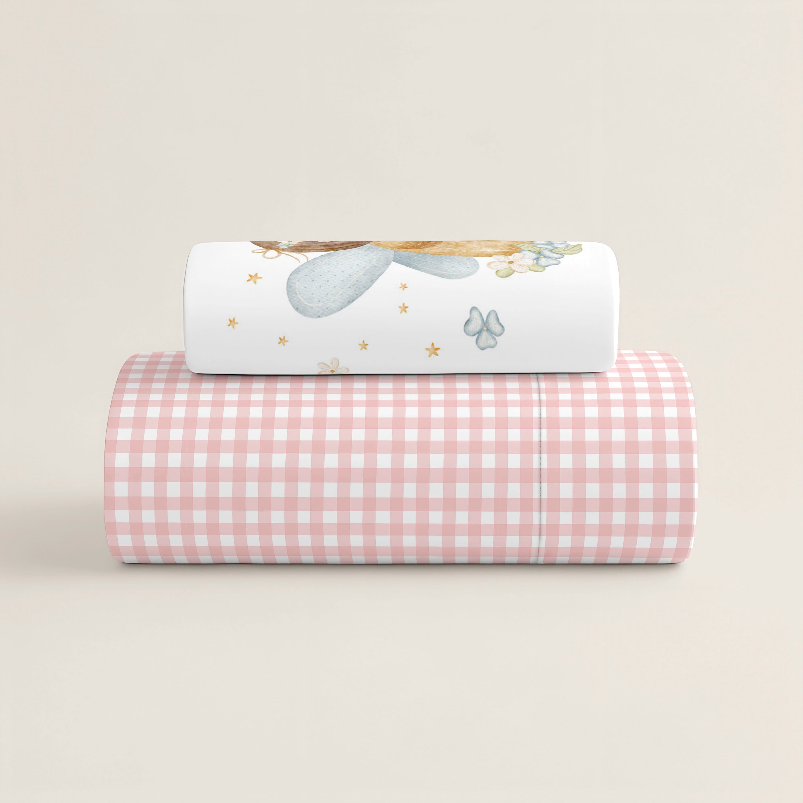 FUNDA NÓRDICA REVERSIBLE CUNA BEBÉ LORIAN 100% ALGODÓN