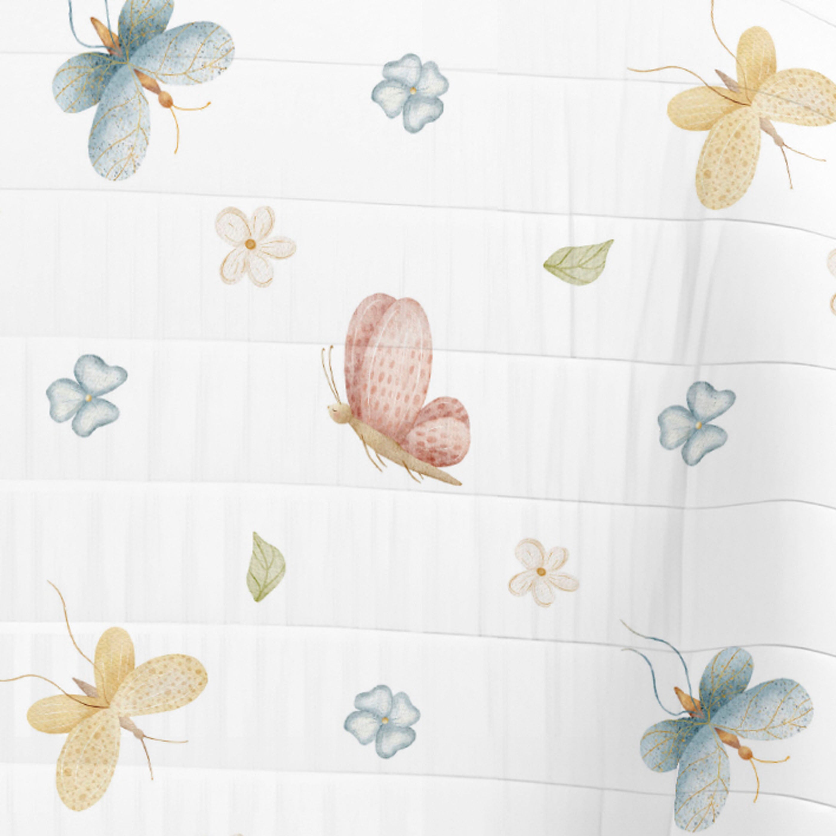 COLCHA BOUTI REVERSIBLE CUNA BEBÉ LORIAN 100% ALGODÓN