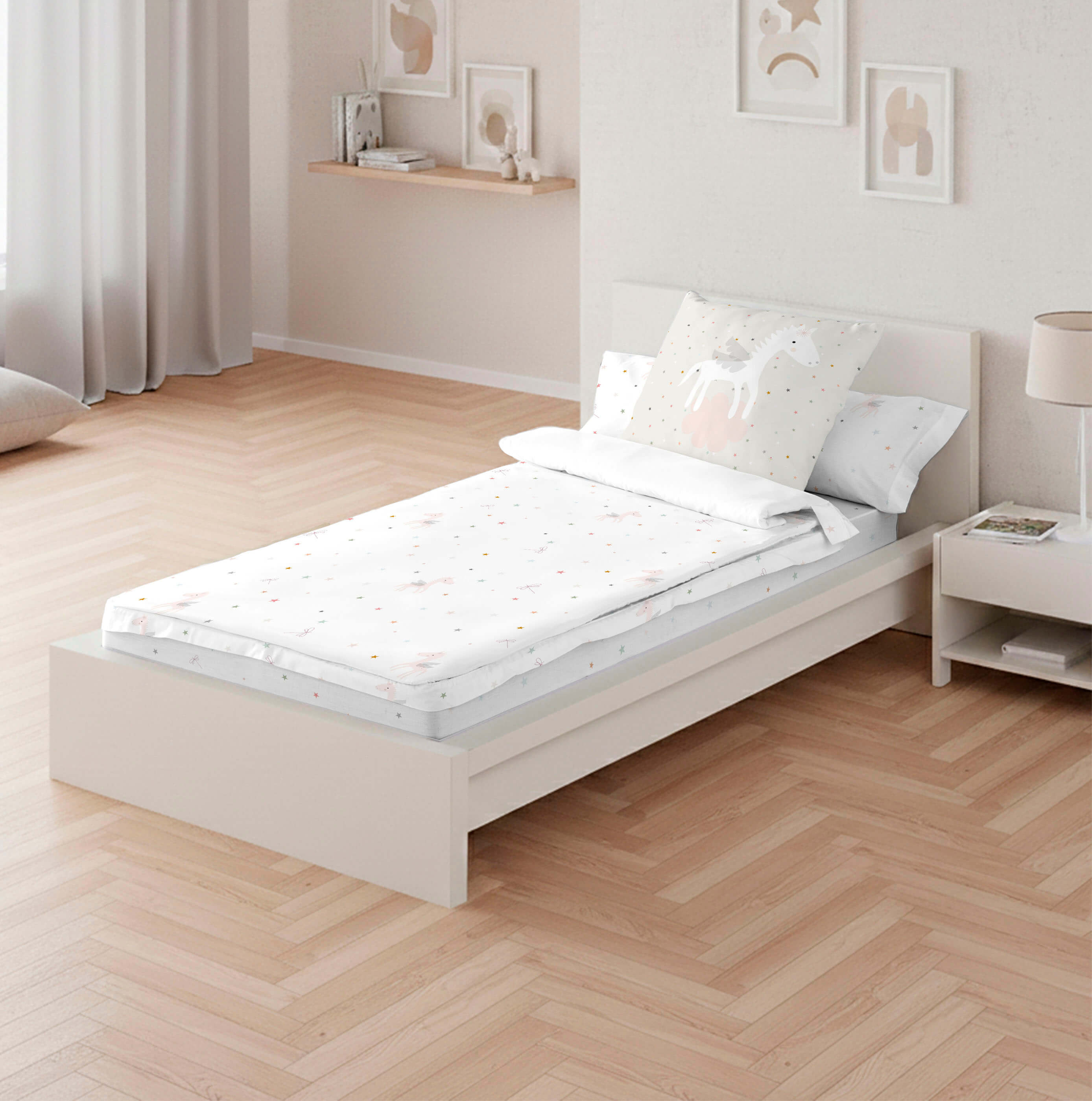 SACCO NORDICO BAMBINO PEGASO MAGICO 100% COTONE