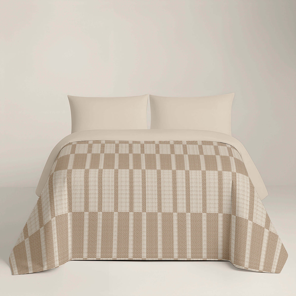 HOUSSE DE COUETTE IMPRIMÉE NAUEK GREY 100% COTON